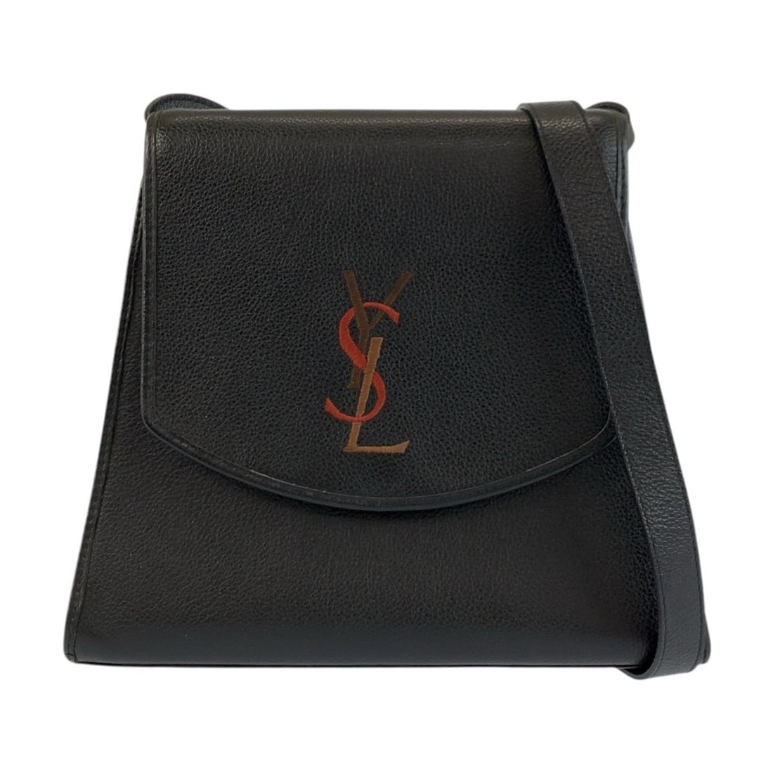 YVES SAINT LAURENT Vintage YSL Black Leather Shoulder Bag/Pouch for Women: --- Catalog ---Category: SizeSize (HxWxD): 20cm x 24cm x 6cm / 7.87'' x 9.44'' x 2.36''Category: DesignType: Pochette, Shoulder bagColor: BlackGender: WomenMaterial: Leather Category: GeneralBrand: Yv