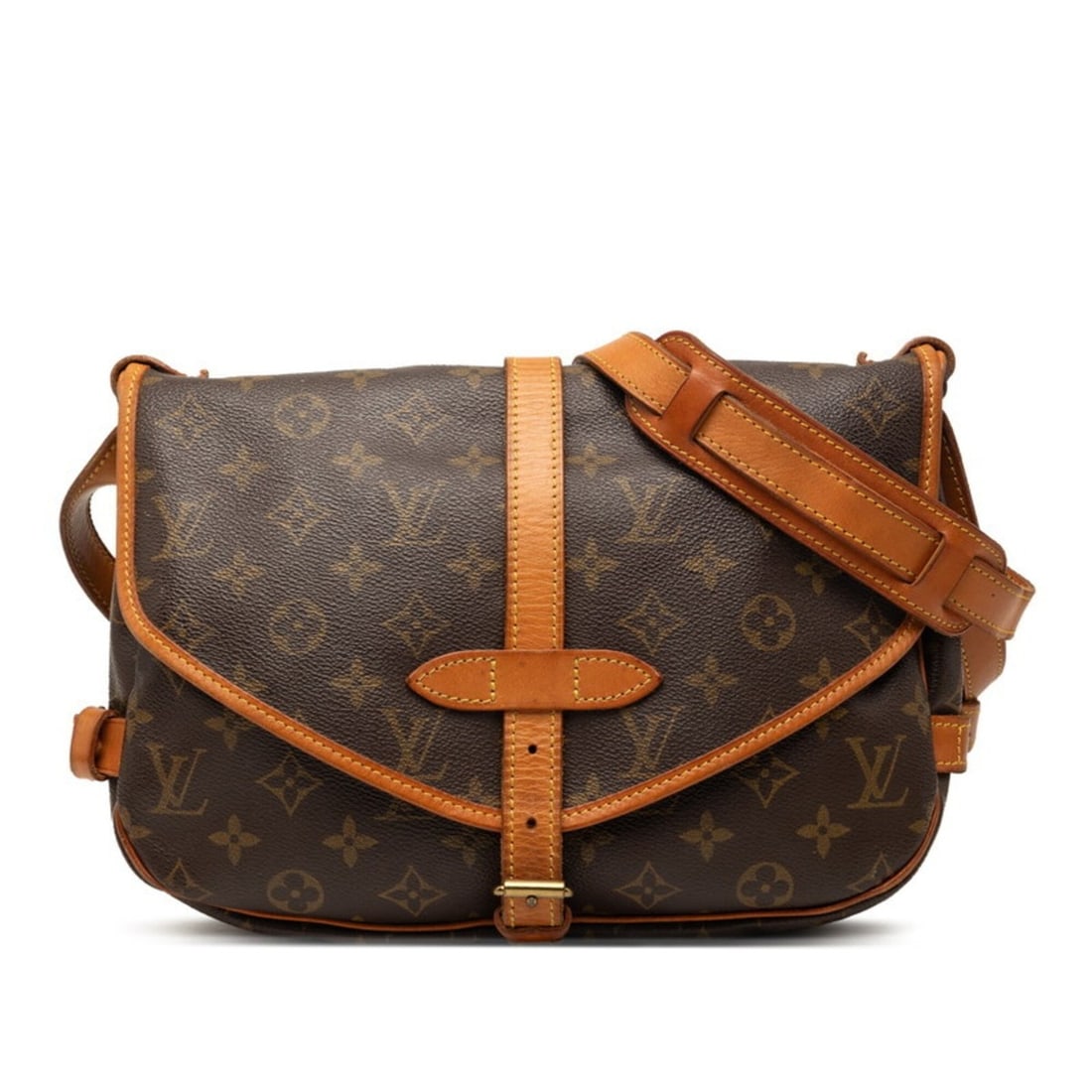 Louis Vuitton Monogram Saumur 30 Crossbody Shoulder Bag M42256 Brown Leather Women's LOUIS VUITTON: --- Catalog ---Category: SizeSize (HxWxD): 21cm x 27cm x 12cm / 8.26'' x 10.62'' x 4.72''Category: DesignType: Shoulder bagColor: BrownGender: WomenMaterial: PVC , Leather Category: GeneralBrand: Loui