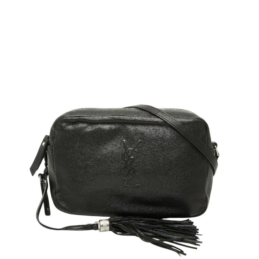 Saint Laurent Tassel Lou Crossbody Shoulder Bag Camera 470299 Black Leather Women's SAINT LAURENT: --- Catalog ---Category: SizeSize (HxWxD): 15cm x 21cm x 6cm / 5.9'' x 8.26'' x 2.36''Category: DesignType: Shoulder bagColor: BlackGender: WomenMaterial: Leather Category: GeneralBrand: Saint Laurent