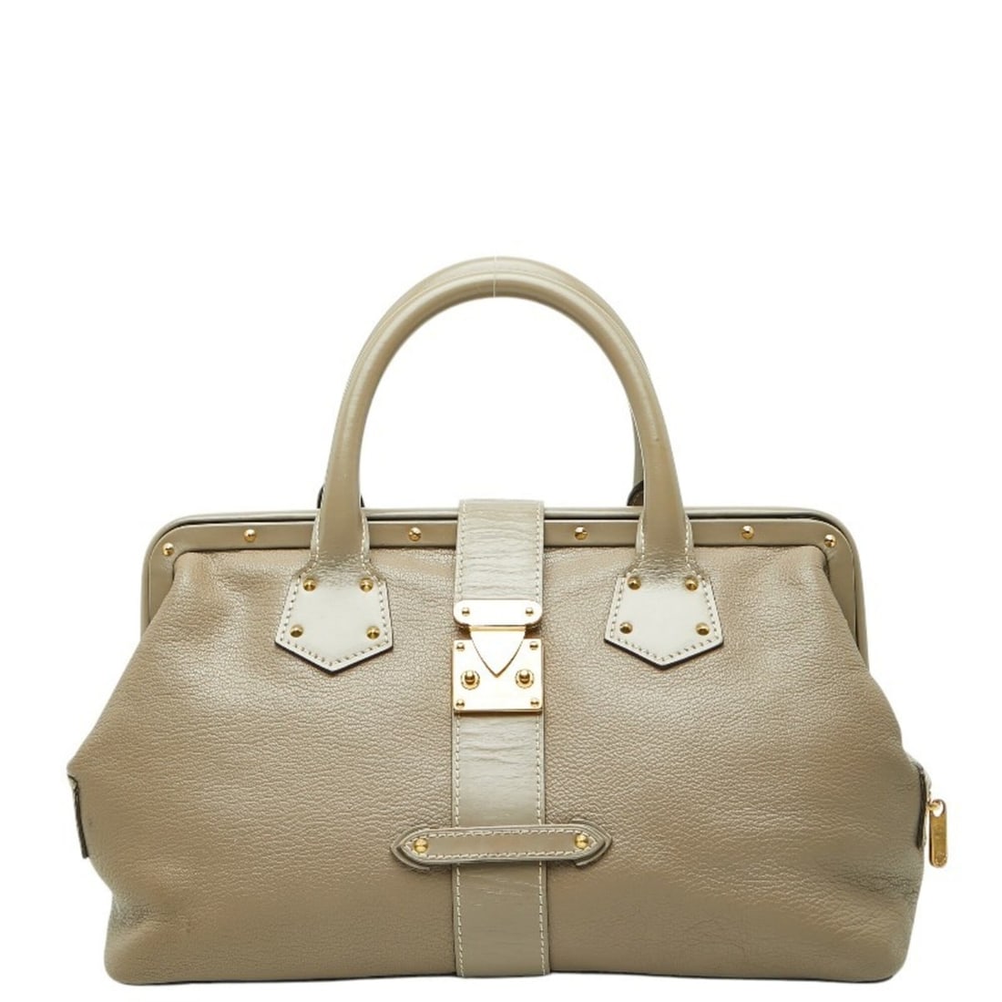 Louis Vuitton Suhali Ingenieux PM Handbag, Verone Greige Leather, Women's LOUIS VUITTON: --- Catalog ---Category: SizeSize (HxWxD): 20cm x 33cm x 14cm / 7.87'' x 12.99'' x 5.51''Category: DesignType: HandbagColor: Grayish, VeloneGender: WomenMaterial: Leather Category: GeneralBrand: Louis