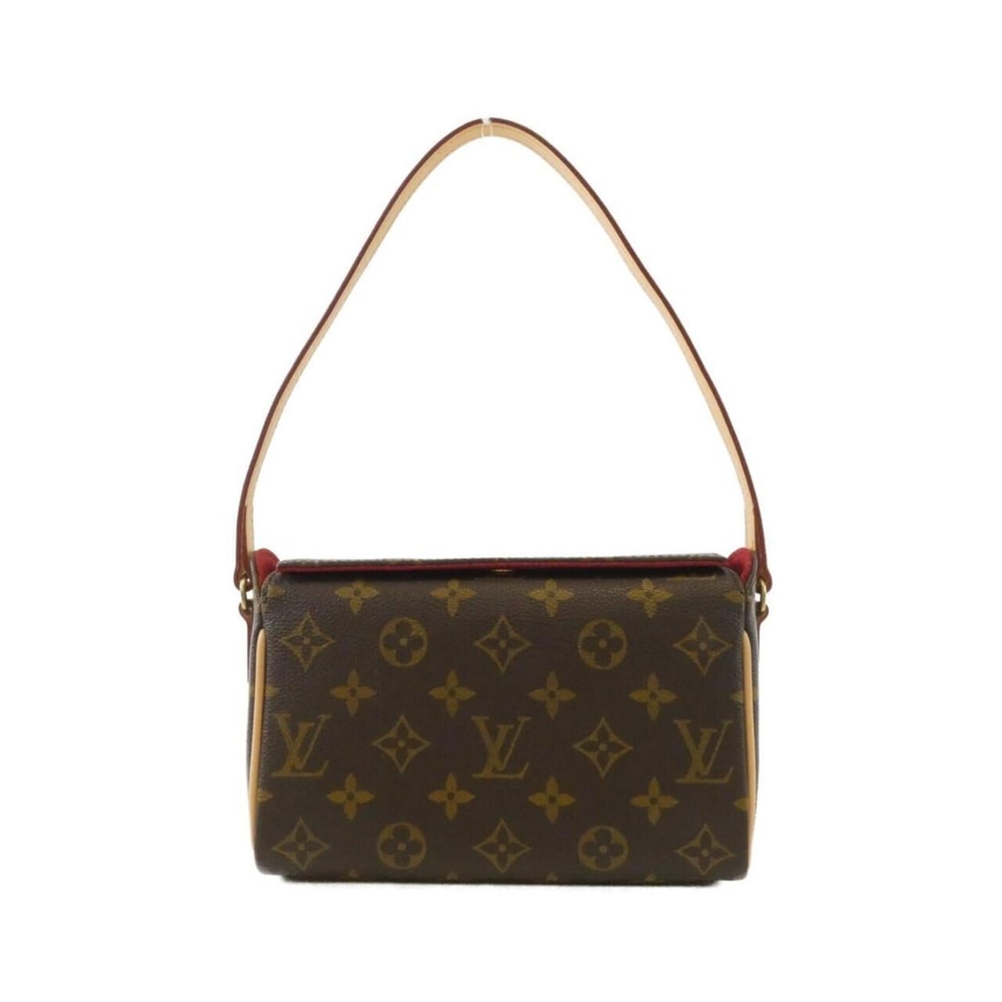 Louis Vuitton Monogram Recital M51900 Handbag: --- Catalog ---Category: SizeWeight: 210g / 7.4oz.Size (HxWxD): 13cm x 20cm x 7cm / 5.11'' x 7.87'' x 2.75''Handle Length: 45cm / 17.71''Category: DesignType: HandbagColor: MarronGender: