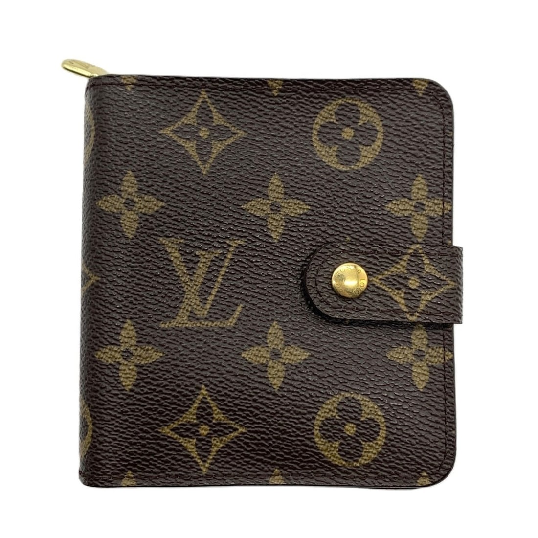 Louis Vuitton Monogram Canvas Compact Zip Wallet (1 of 5)