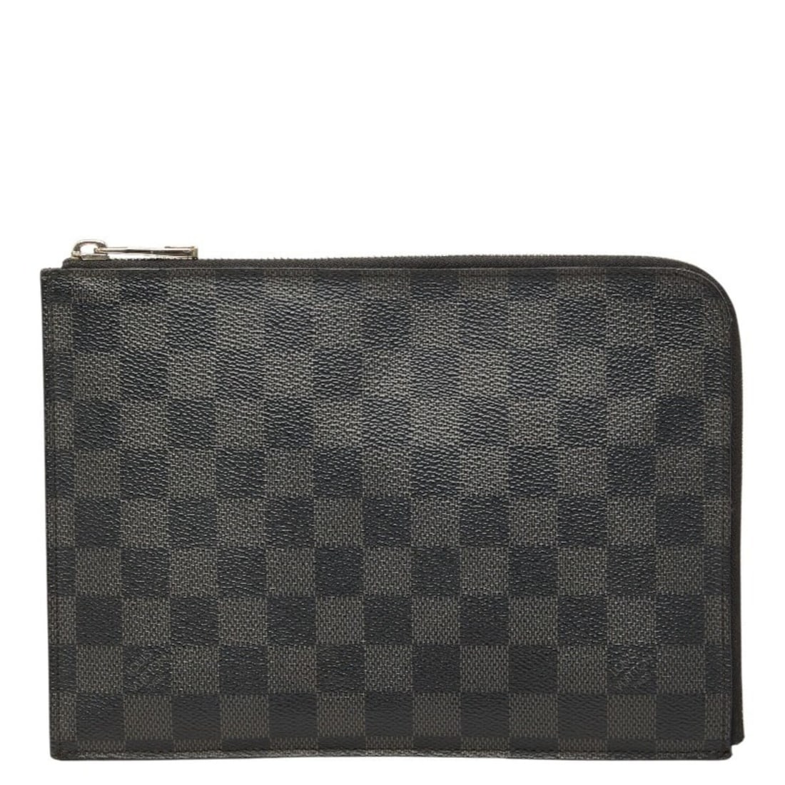 Louis Vuitton Damier Graphite Pochette Jour PM Second Bag Clutch N41502 Black Gray Men's LOUIS: --- Catalog ---Category: SizeSize (HxWxD): 16.5cm x 23.5cm x 5.00mm / 6.49'' x 9.25'' x 0.19''Category: DesignType: Clutch bag, PochetteColor: Black, GrayGender: MenMaterial: PVC Category: GeneralMPN: