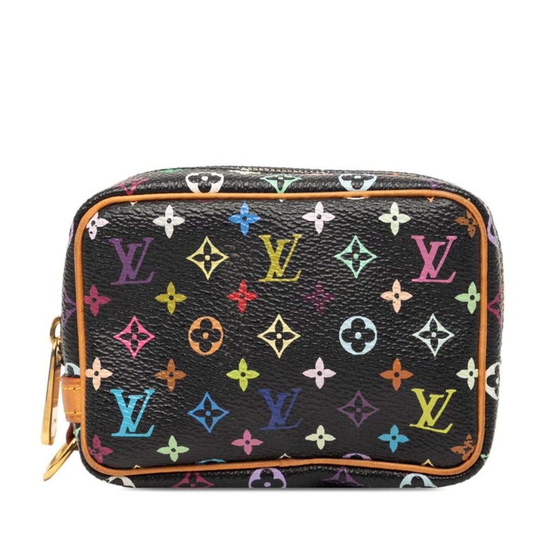 Louis Vuitton Monogram Multicolore Trouse Wapiti Handbag Pouch Accessory Case M58034 Black Leather: --- Catalog ---Category: SizeSize (HxWxD): 8cm x 11cm x 5cm / 3.14'' x 4.33'' x 1.96''Category: DesignType: Handbag, PouchColor: Black, Multi-colorGender: WomenMaterial: PVC , Leather Category: Genera