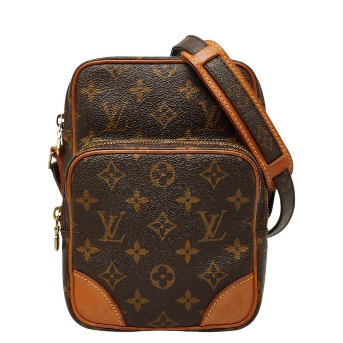 Louis Vuitton Monogram Amazon Crossbody Shoulder Bag M45236 Brown Leather Women's LOUIS VUITTON: --- Catalog ---Category: SizeSize (HxWxD): 23cm x 14.5cm x 8.5cm / 9.05'' x 5.7'' x 3.34''Category: DesignType: Shoulder bagColor: BrownGender: WomenMaterial: PVC , Leather Category: GeneralMPN: M4523
