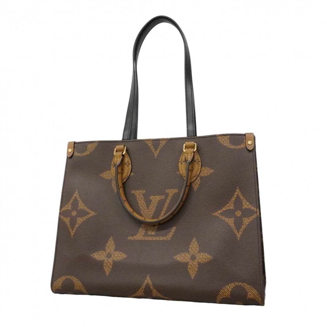Louis Vuitton Monogram Reverse Giant OnTheGo MM Tote Bag M45321 Brown (Women's): --- Catalog ---Category: SizeSize (HxWxD): 27cm x 34.5cm x 15cm / 10.62'' x 13.58'' x 5.9''Category: DesignType: Tote bagColor: BrownGender: WomenCategory: GeneralMPN: M45321Brand: Louis Vuitton--- It