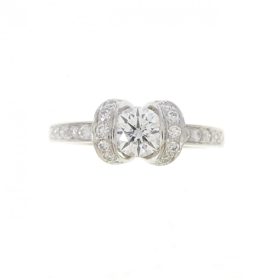 Tiffany Ribbon Ring 0.42CT - 2