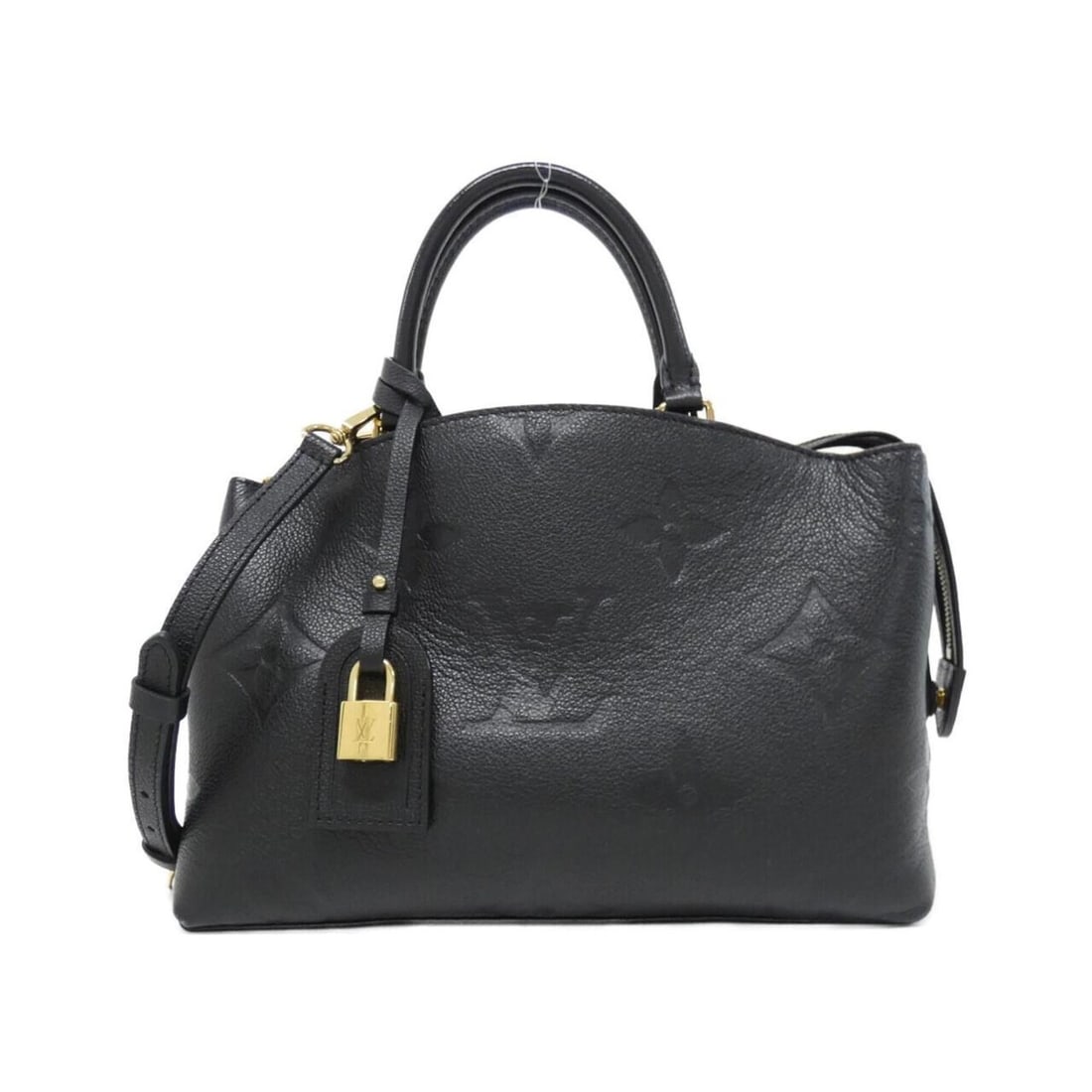 Louis Vuitton Monogram Empreinte Petit Palais PM M58916 Handbag: --- Catalog ---Category: SizeSize (HxWxD): 21cm x 29cm x 12cm / 8.26'' x 11.41'' x 4.72''Category: DesignType: HandbagColor: BlackGender: WomenMaterial: Leather Hardware Color: GoldLeather/Fur Type: