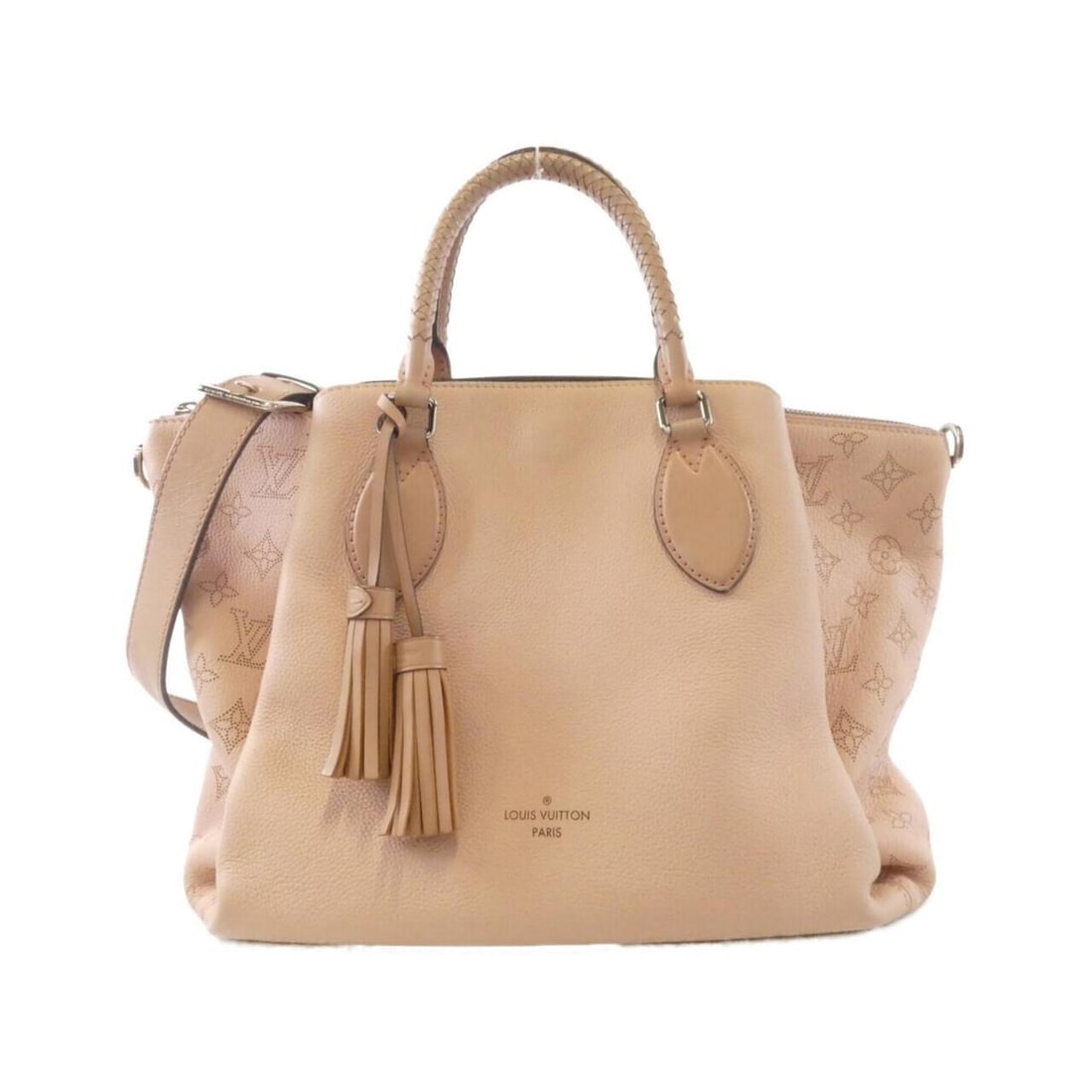 Louis Vuitton Mahina Omea M55030 Handbag: --- Catalog ---Category: SizeSize (HxWxD): 24cm x 30cm x 14cm / 9.44'' x 11.81'' x 5.51''Category: DesignType: HandbagColor: MagnoliaGender: WomenMaterial: Leather Hardware Color: SilverLeather/Fur
