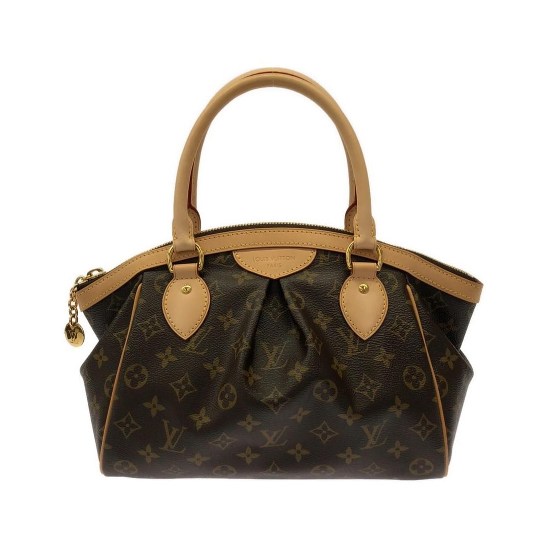 Louis Vuitton Monogram Tivoli PM M40143 Handbag: --- Catalog ---Category: SizeSize (HxWxD): 24cm x 35cm x 14.5cm / 9.44'' x 13.77'' x 5.7''Category: DesignType: HandbagColor: MarronGender: WomenMaterial: Coated canvas Hardware Color: GoldCategory: G