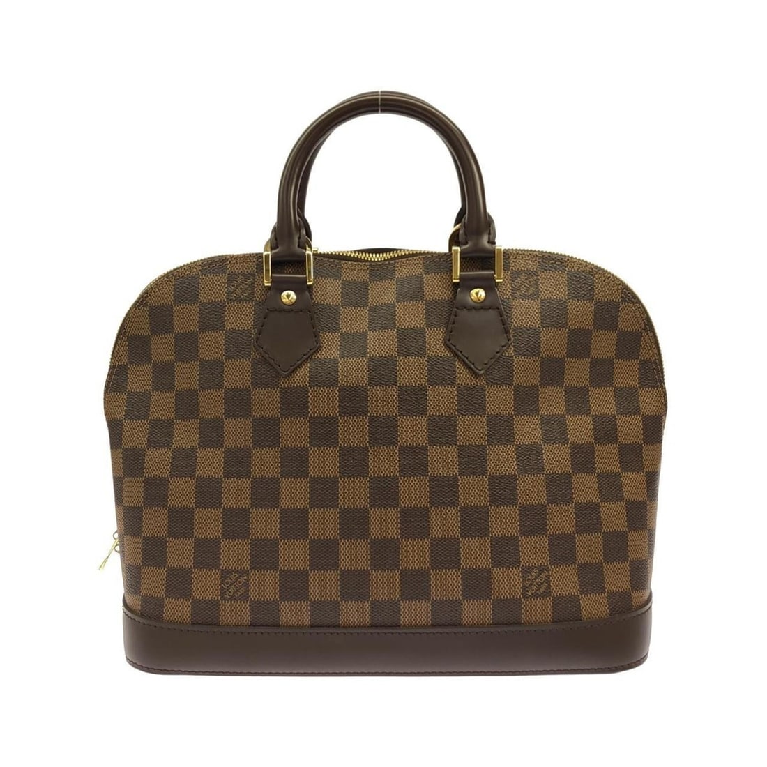 Louis Vuitton Damier Alma PM N51131 Handbag: --- Catalog ---Category: SizeSize (HxWxD): 24cm x 30cm x 16cm / 9.44'' x 11.81'' x 6.29''Category: DesignType: HandbagColor: EbeneGender: MenMaterial: Coated canvas Hardware Color: GoldCategory: Gener