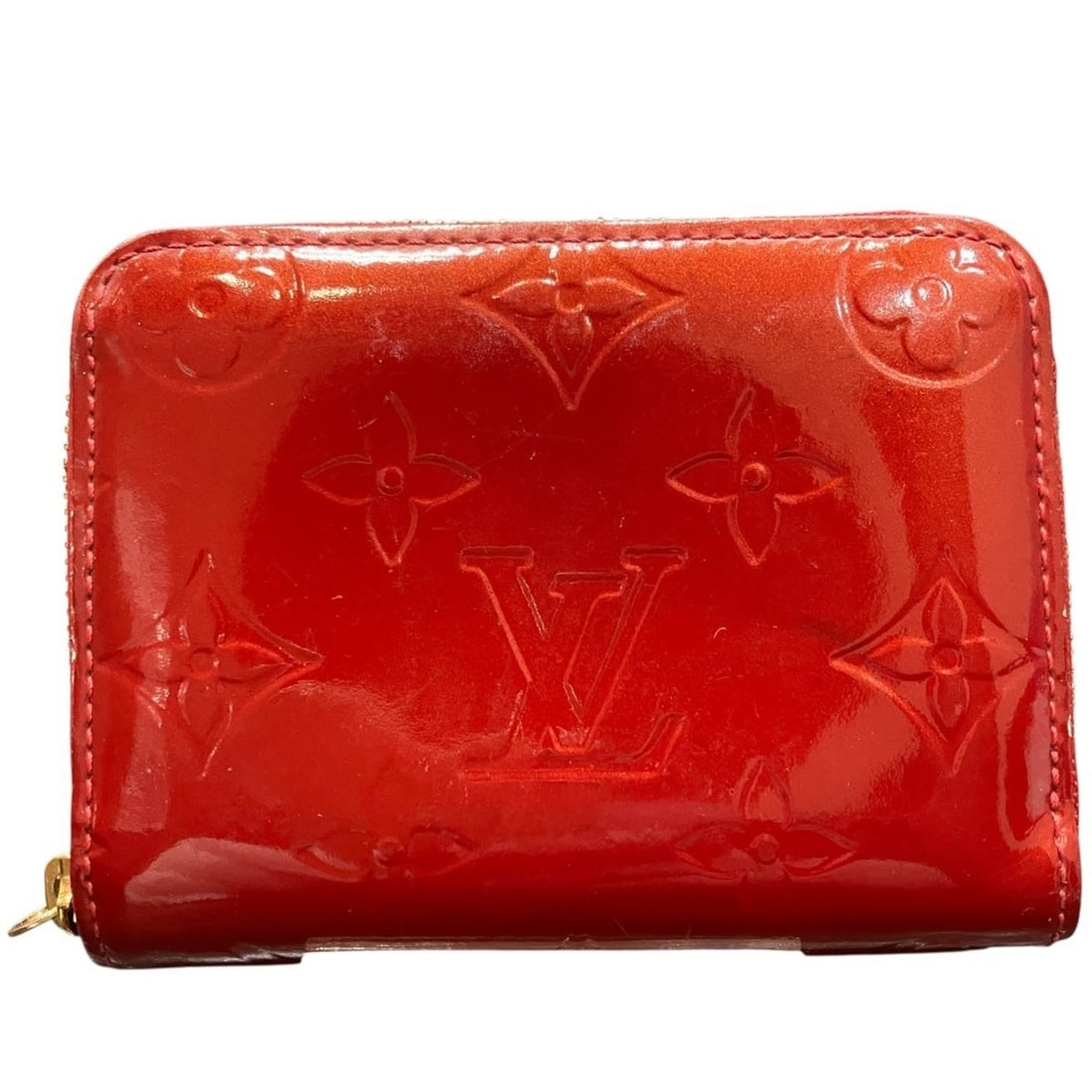 Louis Vuitton Zippy Coin Purse Wallet/Coin Case Enamel M93608: --- Catalog ---Category: SizeSize (HxWxD): 8.5cm x 11cm x 2cm / 3.34'' x 4.33'' x 0.78''Category: DesignType: Coin purse/coin caseColor: Pomme d'amourGender: Women,MenMaterial: Leather Leather/Fur Typ