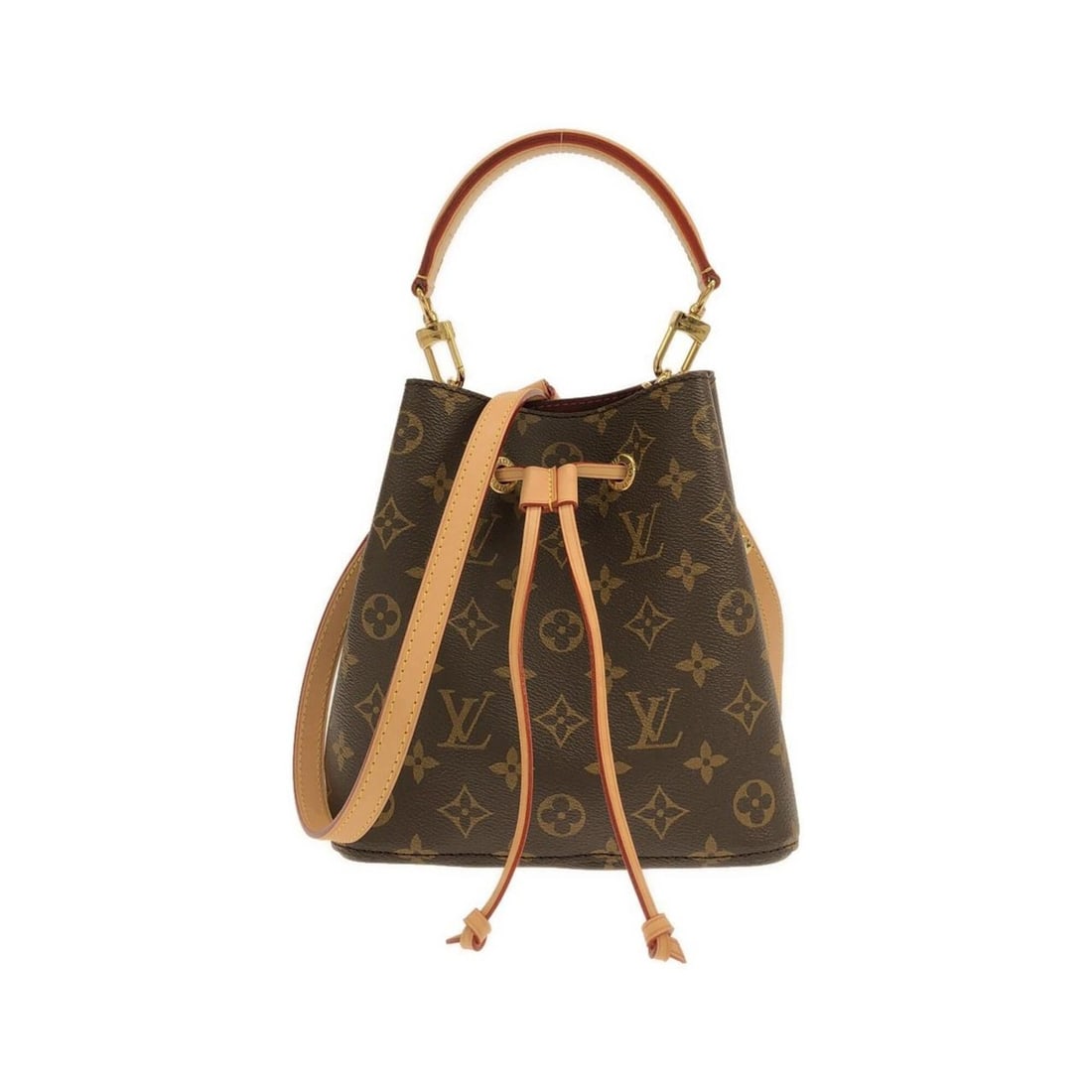Louis Vuitton Monogram Neo Noe BB M46581 Shoulder Bag: --- Catalog ---Category: SizeSize (HxWxD): 20.5cm x 20.5cm x 14cm / 8.07'' x 8.07'' x 5.51''Category: DesignType: Shoulder bagColor: Marron, MonogramGender: WomenMaterial: Coated canvas Category: