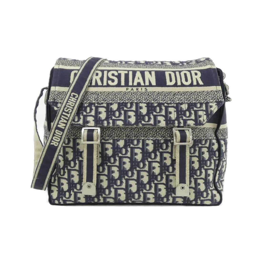 Christian Dior DIOR OBLIQUE Camp M1291VRIW Shoulder Bag: --- Catalog ---Category: SizeSize (HxWxD): 26cm x 29cm x 12cm / 10.23'' x 11.41'' x 4.72''Category: DesignType: Shoulder bagColor: BlueGender: Women,MenMaterial: Canvas Category: GeneralMPN: