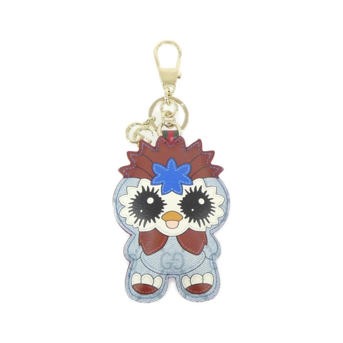 Gucci BESTIES 855383 JAAKR Keyring: --- Catalog ---Category: SizeChain/Strap Length: 18cm / 7.08''Category: DesignType: KeyringColor: BlueGender: Women,MenMaterial: LeatherCategory: GeneralMPN: 855383 JAAKRBrand: Gucci--- Item List ---S