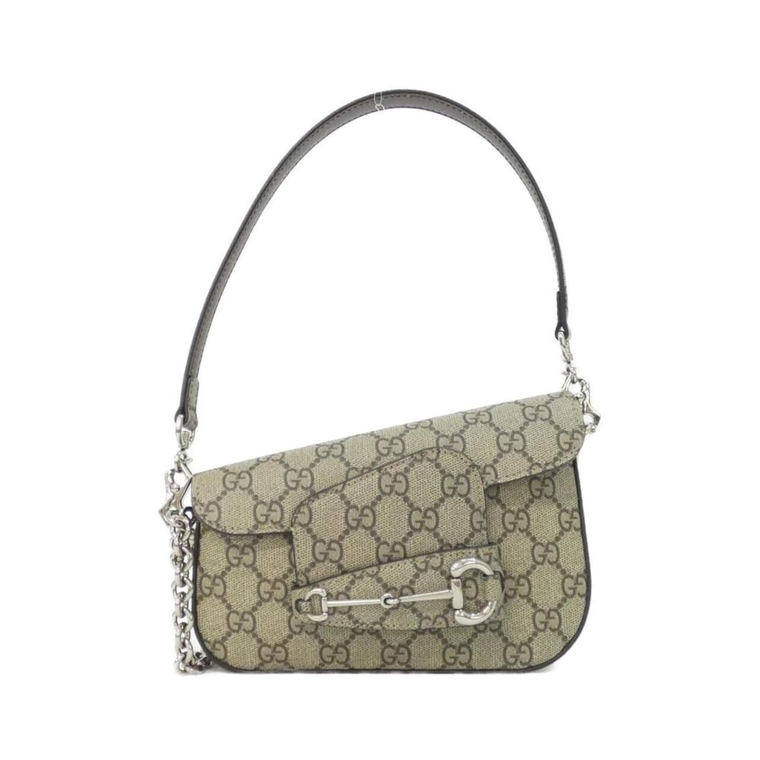Gucci HORSEBIT 1955 774209 KGD0N Shoulder Bag: --- Catalog ---Category: SizeSize (HxWxD): 13cm x 19cm x 6cm / 5.11'' x 7.48'' x 2.36''Category: DesignType: Shoulder bagColor: BeigeGender: WomenMaterial: GG Supreme Category: GeneralMPN: 774209