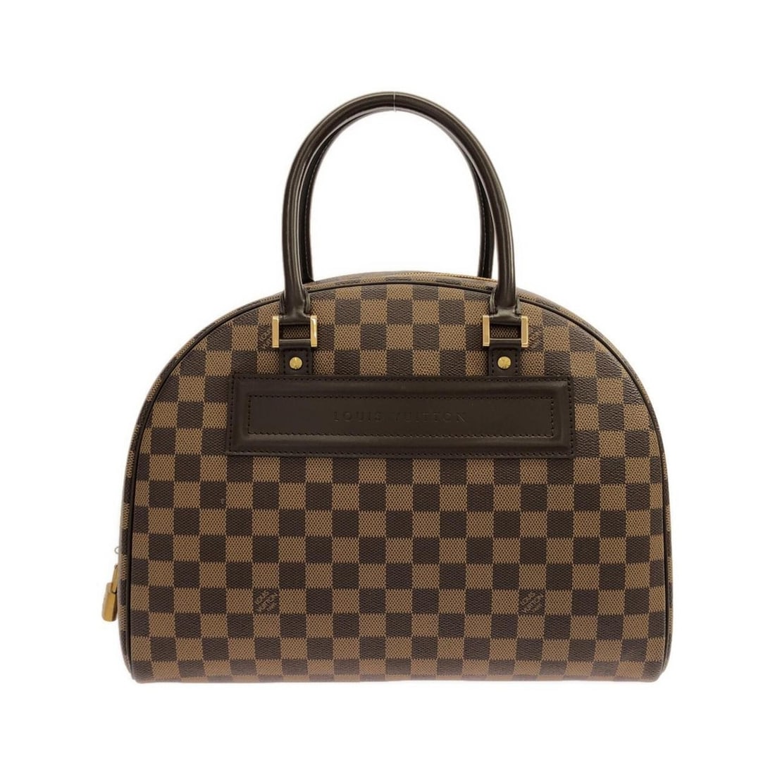 Louis Vuitton Damier Nolita N41455 Handbag: --- Catalog ---Category: SizeSize (HxWxD): 25cm x 35cm x 13cm / 9.84'' x 13.77'' x 5.11''Category: DesignType: HandbagColor: Damier Canvas, EbeneGender: WomenMaterial: Coated canvas Category: