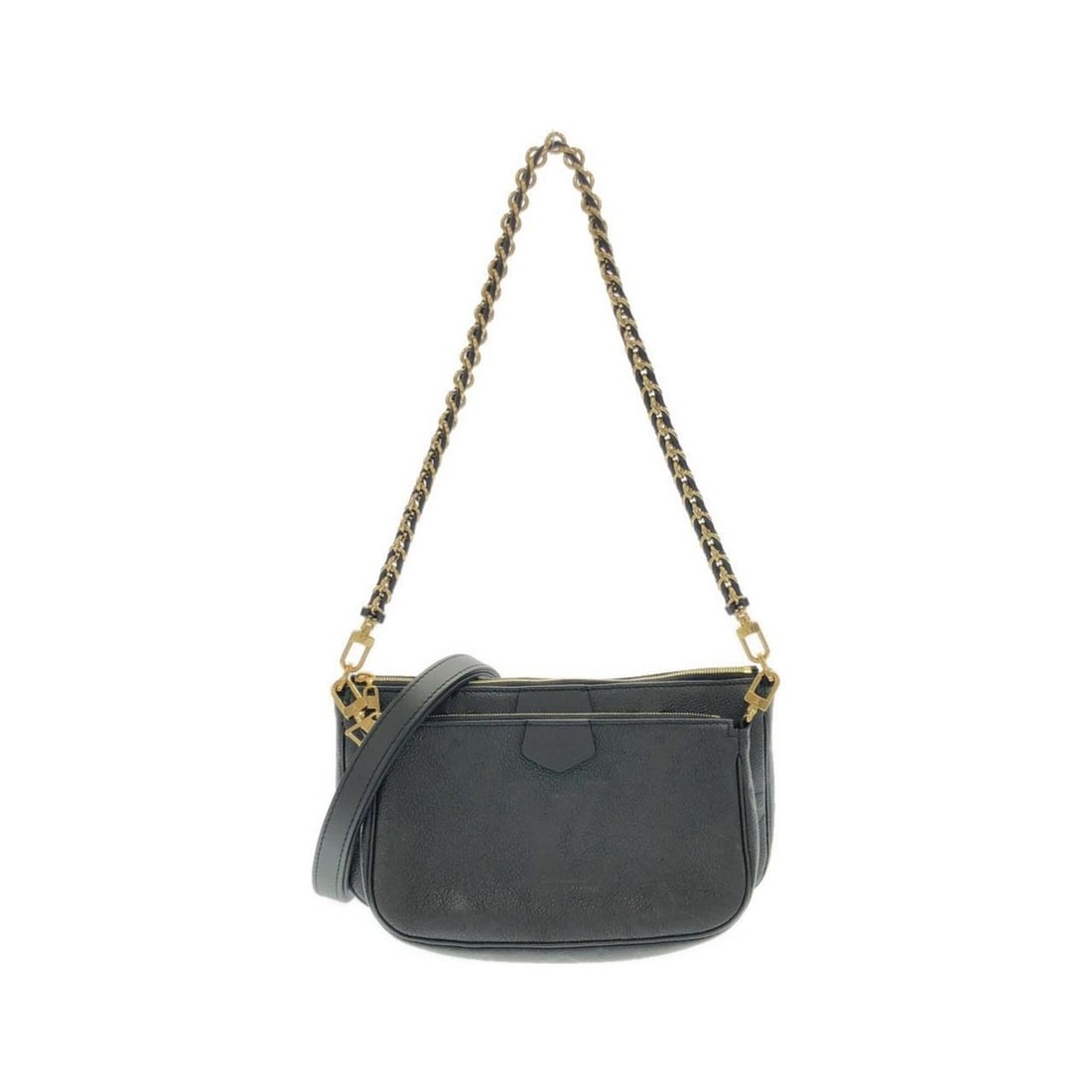 Louis Vuitton Monogram Empreinte Multi Pochette Accessoires M80399 Shoulder Bag: --- Catalog ---Category: SizeSize (HxWxD): 13.5cm x 24cm x 4.5cm / 5.31'' x 9.44'' x 1.77''Category: DesignType: Pochette, Shoulder bagColor: BlackGender: Women,MenMaterial: Leather Hardware Color: