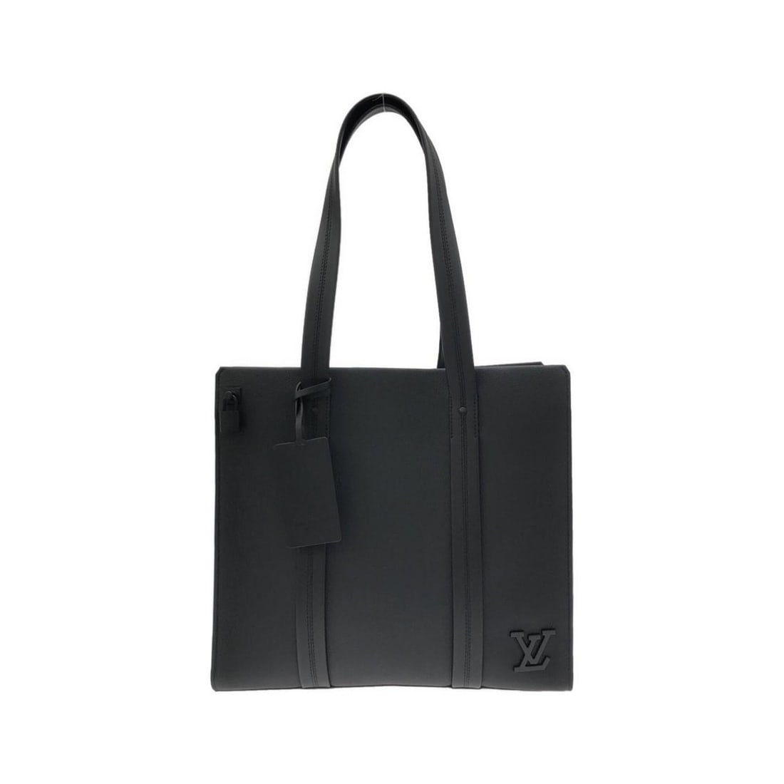 Louis Vuitton LV Aerogram Takeoff Tote M57308 Handbag: --- Catalog ---Category: SizeSize (HxWxD): 32.5cm x 36cm x 12.5cm / 12.79'' x 14.17'' x 4.92''Category: DesignType: HandbagColor: BlackGender: Men,WomenMaterial: Leather Leather/Fur Type: Calf