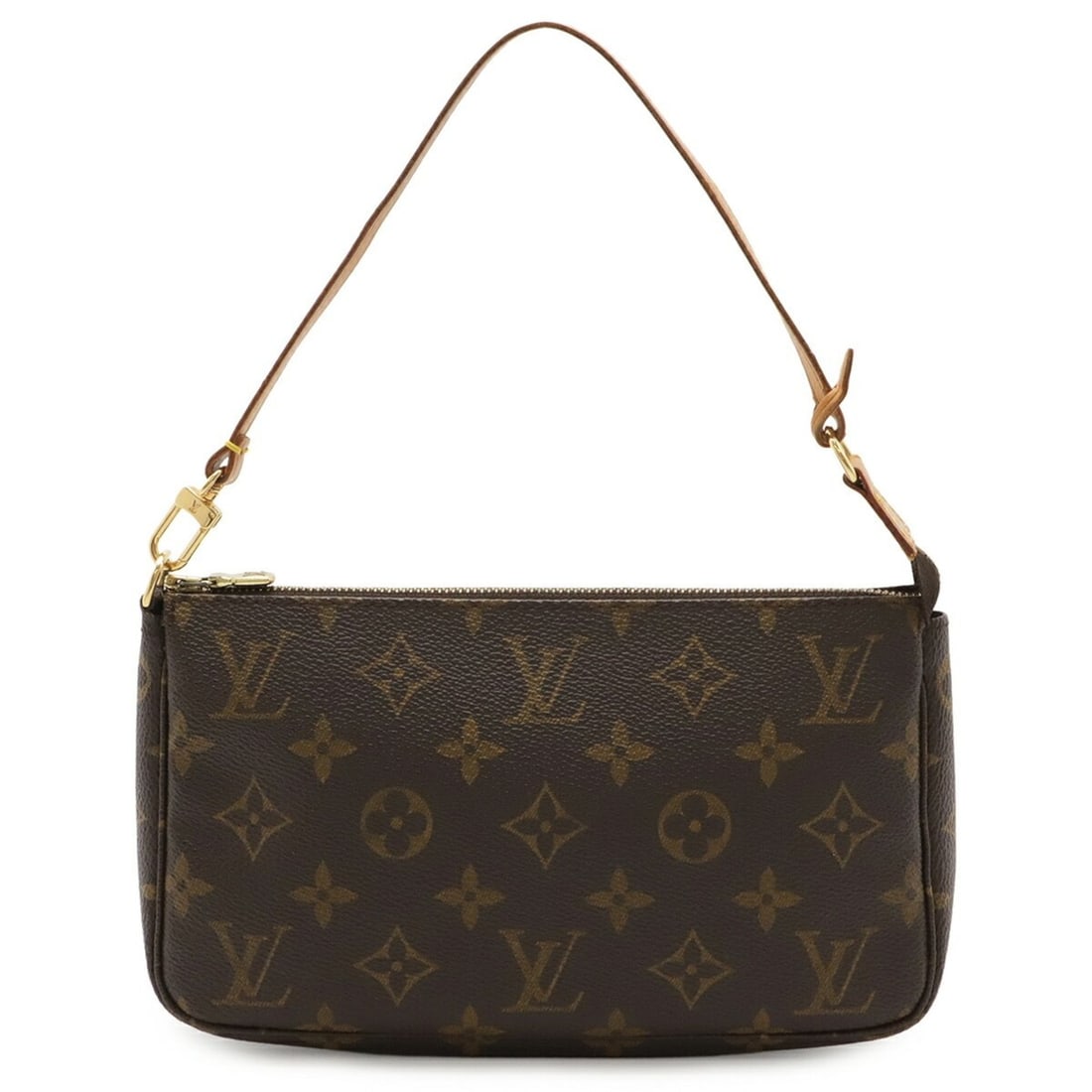 LOUIS VUITTON Louis Vuitton Monogram Pochette Accessoires Handbag Pouch - Bag M51980: --- Catalog ---Category: SizeSize (HxWxD): 12.5cm x 21.5cm x 4cm / 4.92'' x 8.46'' x 1.57''Category: DesignType: Handbag, Pochette, PouchColor: Brown, MonogramGender: WomenMaterial: Monogram , Canvas
