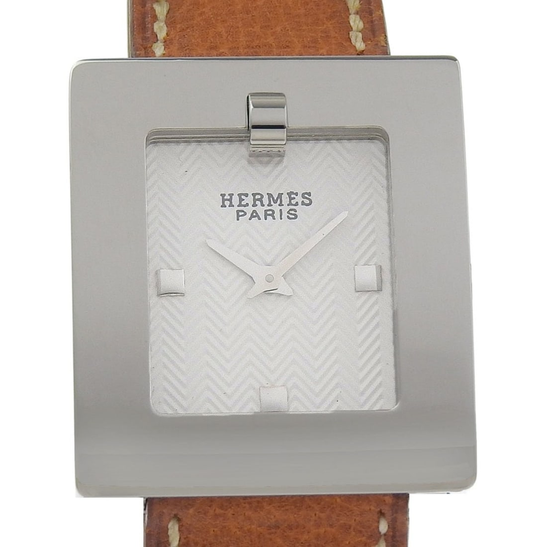 Hermes HERMES Clic Clac PM Silver Plated Red Women's: --- Catalog ---Category: SizeLength: 16cm / 6.29''Category: DesignType: BangleColor: Red color, SilverGender: WomenCategory: GeneralBrand: Hermes--- Item List ---Section: ConditionRanking: Rank B