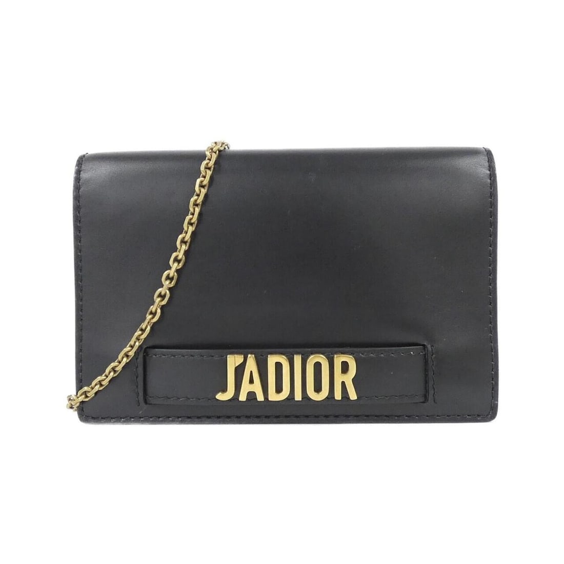 Christian Dior J'Adior S0105CVZU Wallet Chain: --- Catalog ---Category: SizeSize (HxWxD): 12cm x 21cm x 2cm / 4.72'' x 8.26'' x 0.78''Category: DesignType: Chain/Shoulder walletColor: BlackGender: WomenMaterial: Leather Leather/Fur Type: