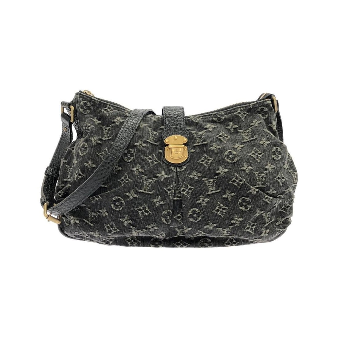 Louis Vuitton Monogram Denim Slightly M95835 Shoulder Bag: --- Catalog ---Category: SizeSize (HxWxD): 23cm x 35cm x 9cm / 9.05'' x 13.77'' x 3.54''Category: DesignType: Shoulder bagColor: BlackGender: Men,WomenMaterial: Denim Hardware Color: Matte