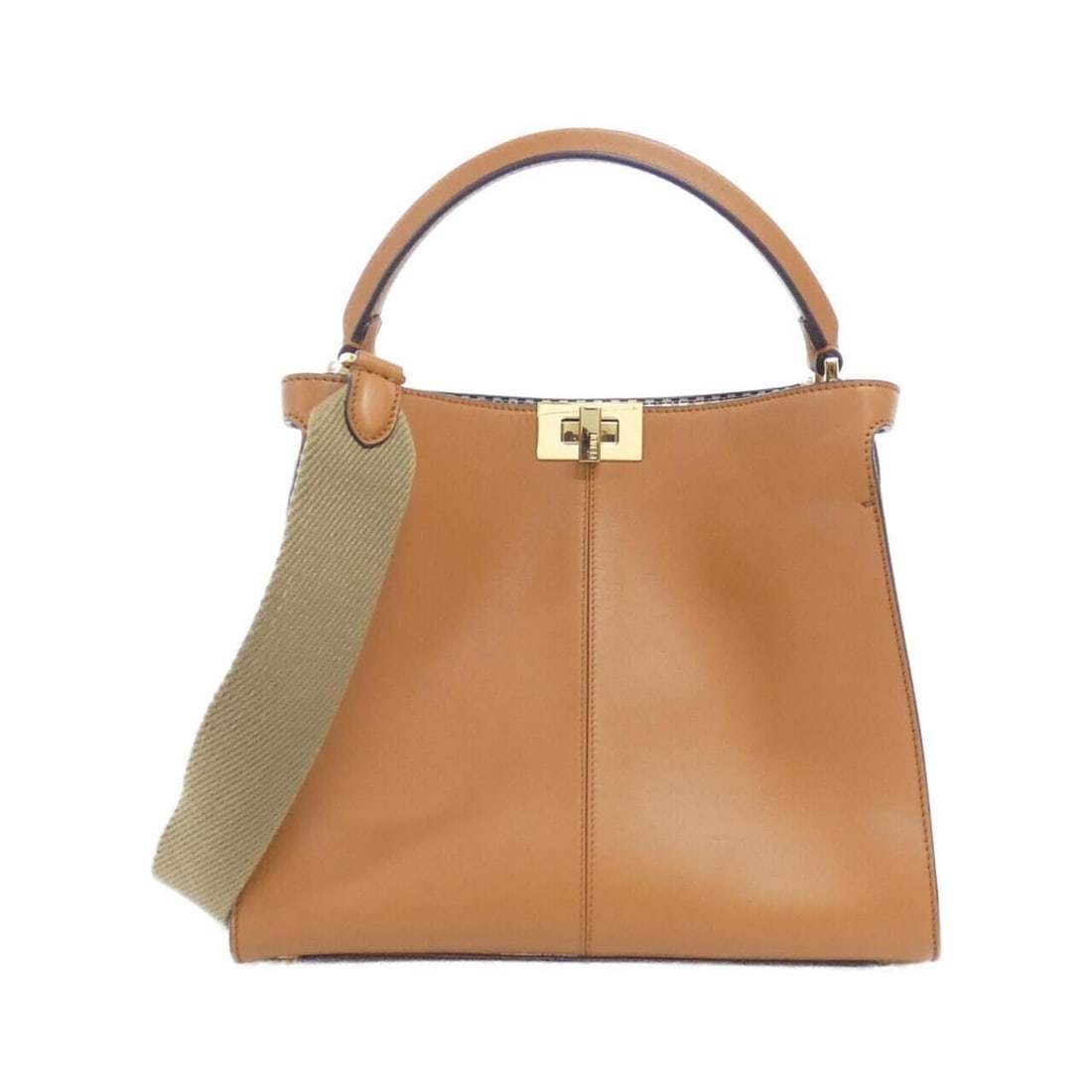 Fendi Peekaboo X-Lite Regular 8BN310 ABVP Handbag: --- Catalog ---Category: SizeSize (HxWxD): 26cm x 30cm x 14cm / 10.23'' x 11.81'' x 5.51''Category: DesignType: HandbagColor: BrownGender: WomenMaterial: Leather Hardware Color: GoldLeather/Fur Type: