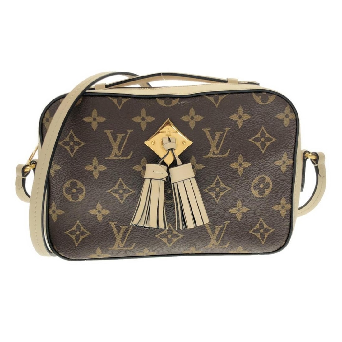 Louis Vuitton Monogram Saint-Onge M43559 Shoulder Bag: --- Catalog ---Category: SizeSize (HxWxD): 14.5cm x 22cm x 7cm / 5.7'' x 8.66'' x 2.75''Category: DesignType: Shoulder bagColor: Cream, MarronGender: Men,WomenMaterial: Coated canvas Hardware Color: