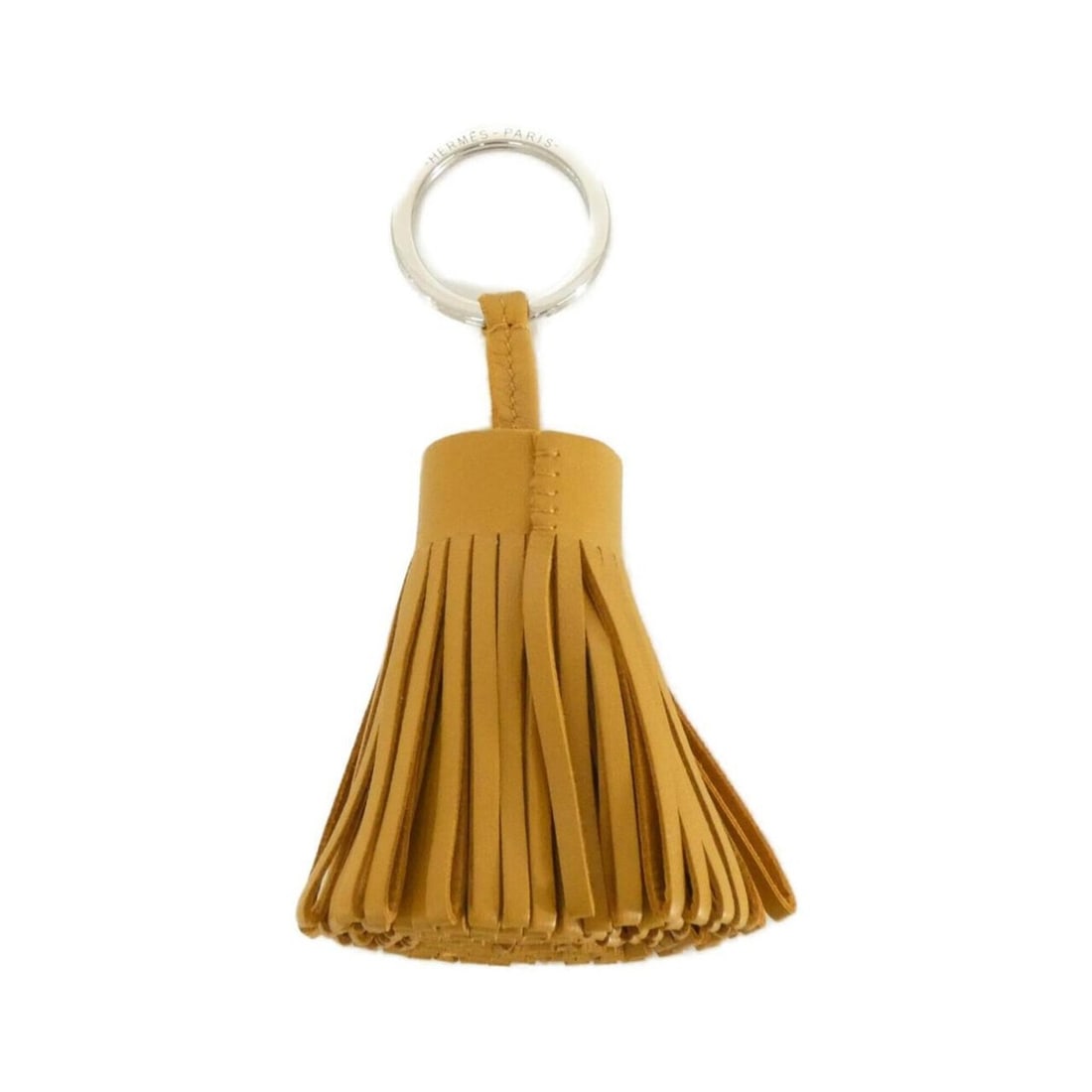 Hermes Carmen 077894CJ Keyring: --- Catalog ---Category: SizeChain/Strap Length: 12.5cm / 4.92''Category: DesignType: KeyringColor: BrownGender: Men,WomenMaterial: Agneau MiloCategory: GeneralLine: CarmenBrand: Hermes--- Item List