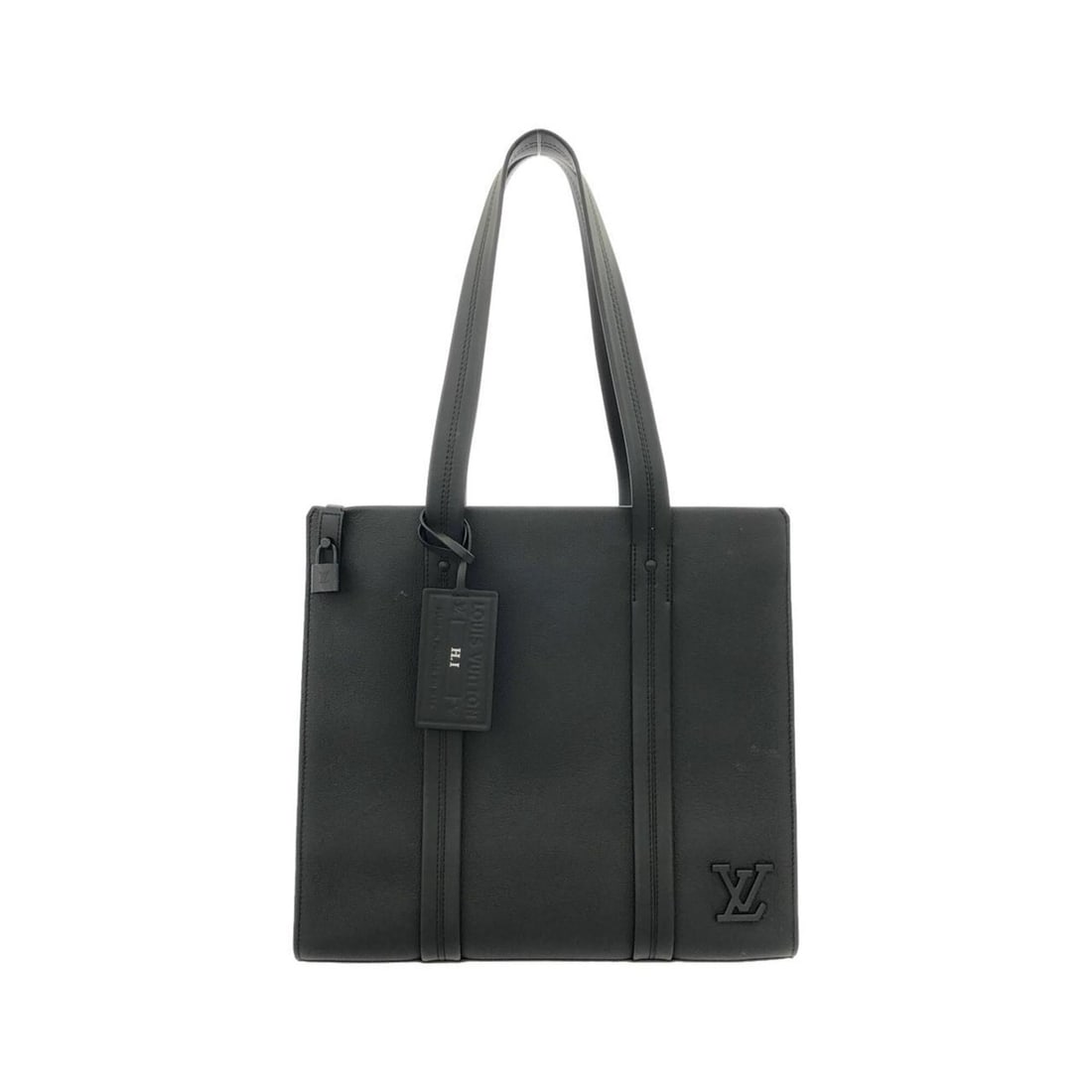 Louis Vuitton LV Aerogram Takeoff Tote M57308 Handbag: --- Catalog ---Category: SizeWeight: 1.18kg / 2.6lb.Size (HxWxD): 32cm x 36cm x 12.5cm / 12.59'' x 14.17'' x 4.92''Category: DesignType: HandbagColor: BlackGender: Women,MenMaterial: Leather