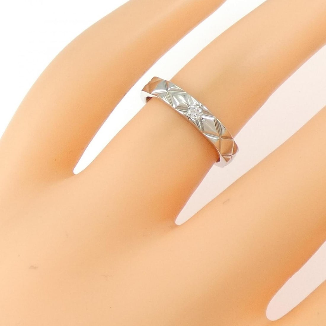 Chanel Matelassé Large Ring - 5