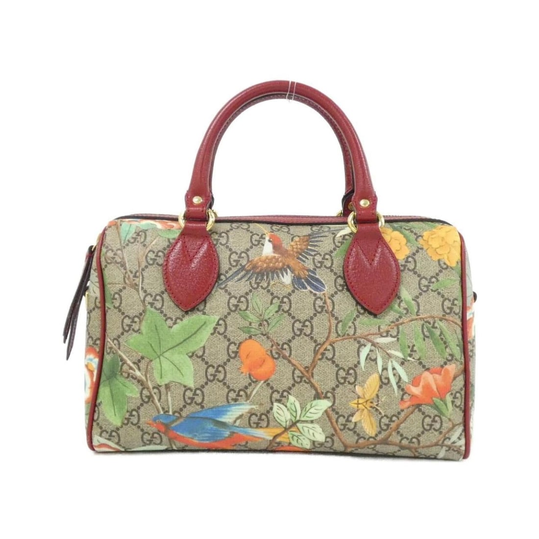 Gucci 409529 K0L2G Boston Bag: --- Catalog ---Category: SizeWeight: 500g / 1.1lb.Size (HxWxD): 17cm x 27cm x 14cm / 6.69'' x 10.62'' x 5.51''Handle Length: 27cm / 10.62''Category: DesignType: Boston bagColor: Multi-colorGender: