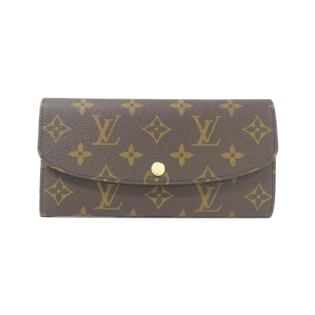 Louis Vuitton Monogram Portefeuille Emilie M60697 Wallet: --- Catalog ---Category: SizeSize (HxWxD): 10cm x 19cm x 2cm / 3.93'' x 7.48'' x 0.78''Category: DesignType: Long wallet (bi-fold)Color: Fuchsia, MarronGender: WomenMaterial: Coated canvas Category: