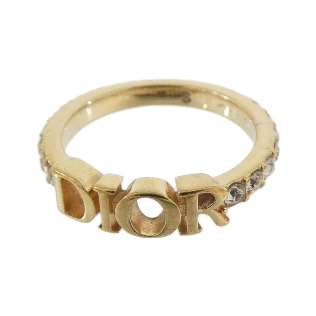 Christian Dior Revolution R2700WOMCY Ring: --- Catalog ---Category: SizeJP Size: 12US Size: 6.5Category: DesignType: Band ringColor: Clear, Pink goldGender: WomenCategory: GeneralBrand: Christian Dior--- Item List ---Section: ConditionRanking: