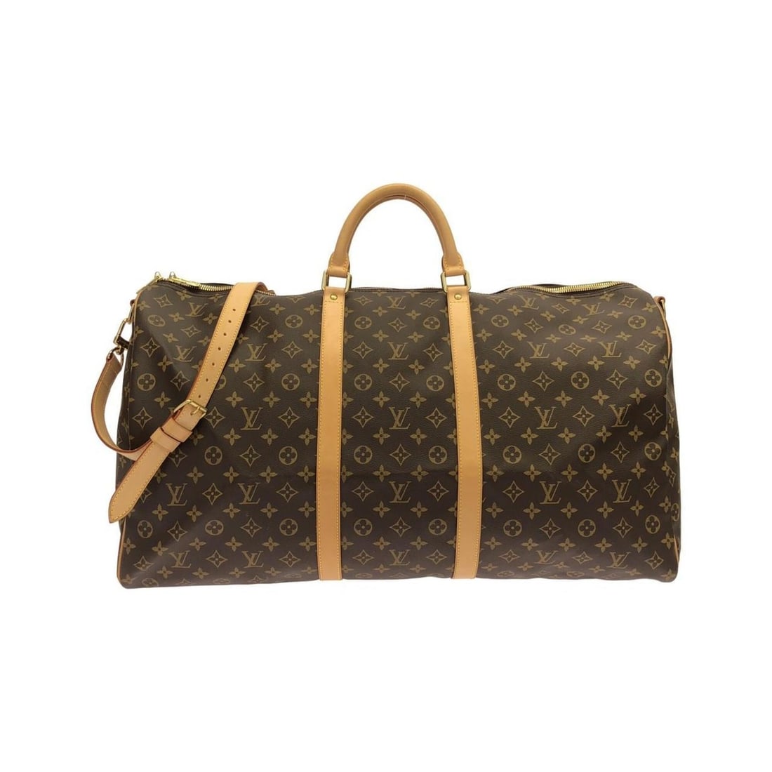 Louis Vuitton Monogram Keepall Bandoulière 60cm M41412 Boston Bag: --- Catalog ---Category: SizeSize (HxWxD): 36cm x 58cm x 26cm / 14.17'' x 22.83'' x 10.23''Category: DesignType: Boston bagColor: MarronGender: Women,MenMaterial: Coated canvas Hardware Color: