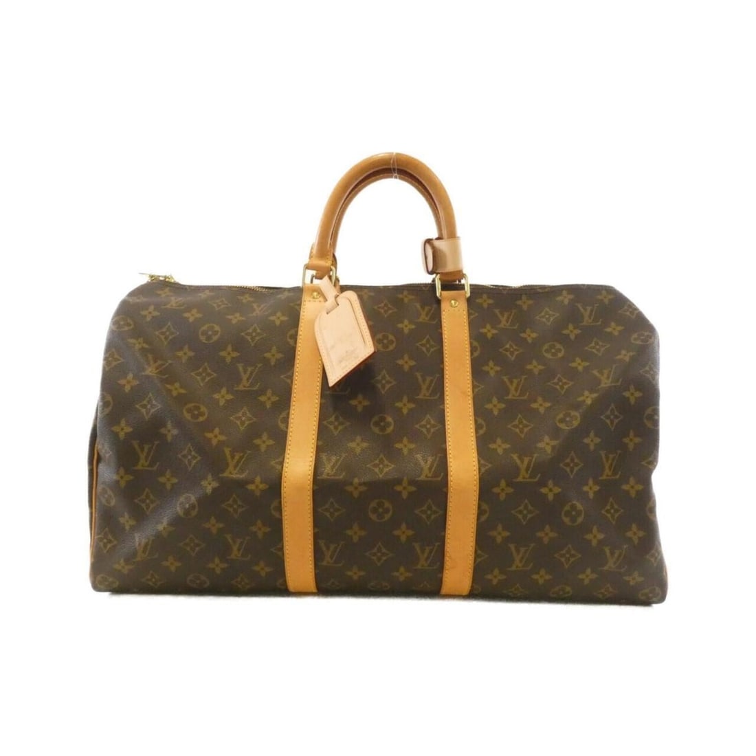 Louis Vuitton Monogram Keepall 50cm M41426 Boston Bag: --- Catalog ---Category: SizeSize (HxWxD): 29cm x 50cm x 22cm / 11.41'' x 19.68'' x 8.66''Category: DesignType: Boston bagColor: MarronGender: WomenMaterial: Coated canvas Hardware Color: GoldCategory