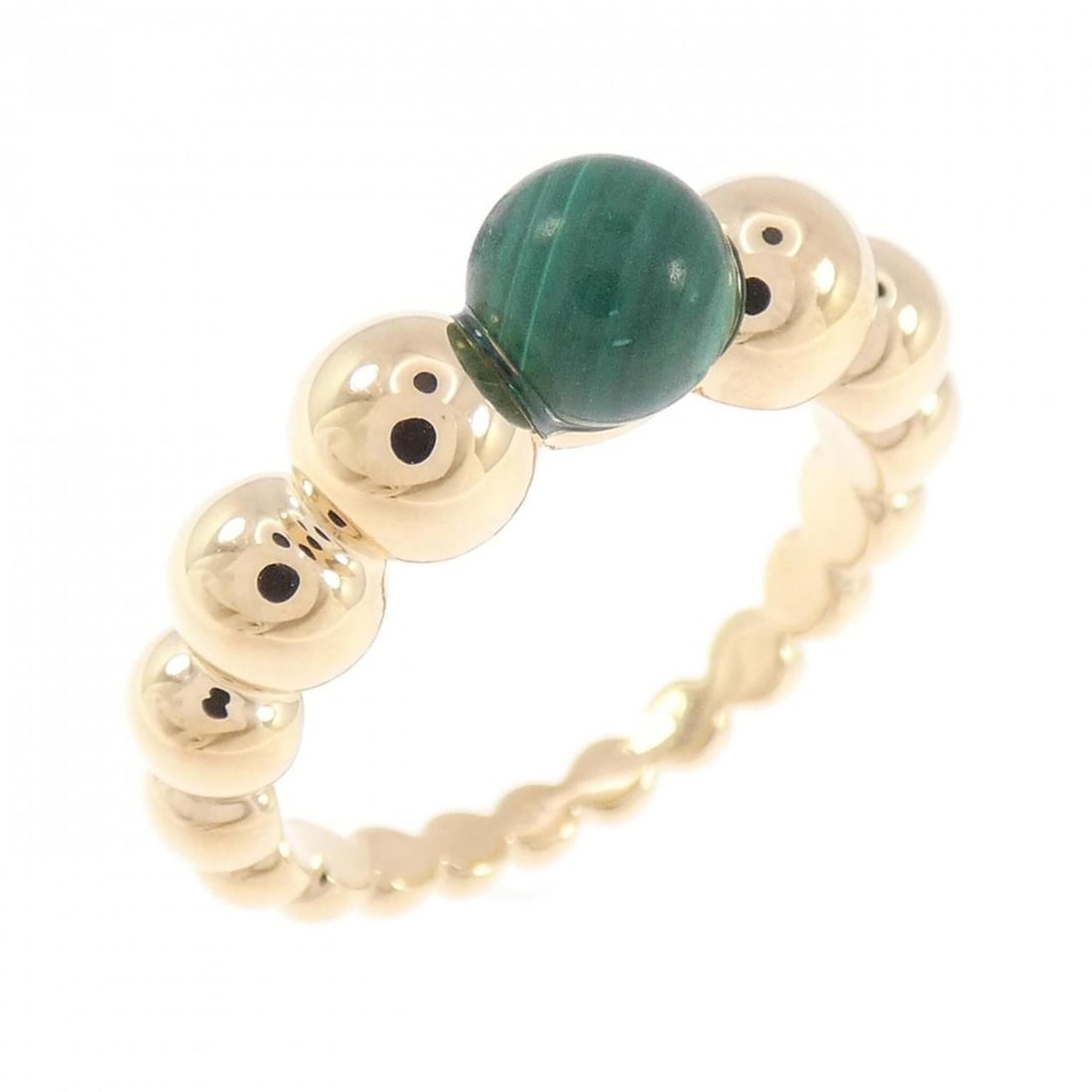 Van Cleef & Arpels Perlee Variation Ring: --- Catalog ---Category: SizeJP Size: 11US Size: 6Category: DesignType: Band ringGender: WomenMaterial: Yellow gold (18K)Category: GeneralLine: PerleeBrand: Van Cleef & Arpels--- Item List ---Section: