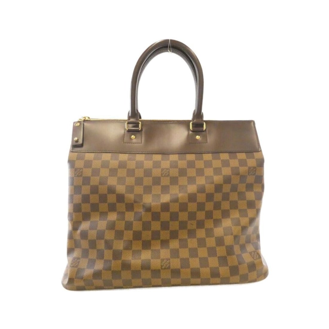 Louis Vuitton Damier Greenwich PM N41165 Boston Bag: --- Catalog ---Category: SizeWeight: 1.16kg / 2.55lb.Size (HxWxD): 34cm x 39cm x 23cm / 13.38'' x 15.35'' x 9.05''Handle Length: 38cm / 14.96''Category: DesignType: Boston bagColor: EbeneGender: