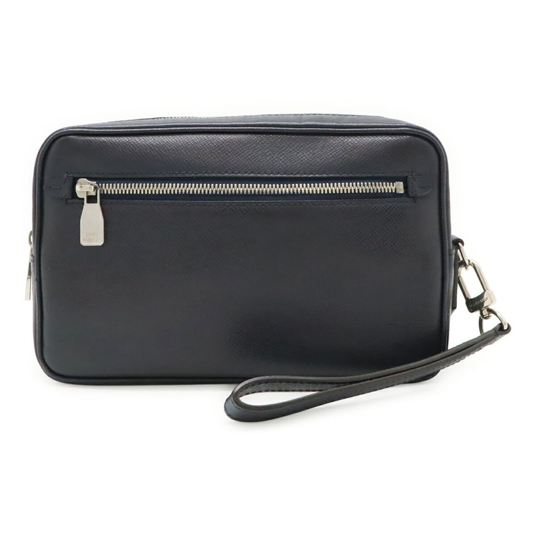 LOUIS VUITTON Taiga Pochette Kasai Second Bag Clutch Handbag Blue Marine Navy M33423: --- Catalog ---Category: SizeSize (HxWxD): 15.5cm x 24.5cm x 5cm / 6.1'' x 9.64'' x 1.96''Category: DesignType: Clutch bag, Handbag, PochetteColor: Navy, Navy BlueGender: MenMaterial: Taiga leather ,