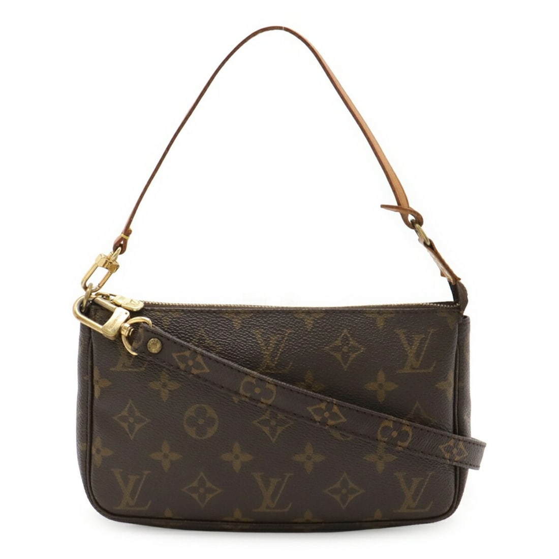 LOUIS VUITTON Louis Vuitton Monogram Pochette Accessoires Handbag Pouch Shoulder Bag M51980: --- Catalog ---Category: SizeSize (HxWxD): 13cm x 21cm x 4cm / 5.11'' x 8.26'' x 1.57''Category: DesignType: Handbag, Pochette, PouchColor: BrownGender: WomenMaterial: Monogram , Canvas , PVC ,
