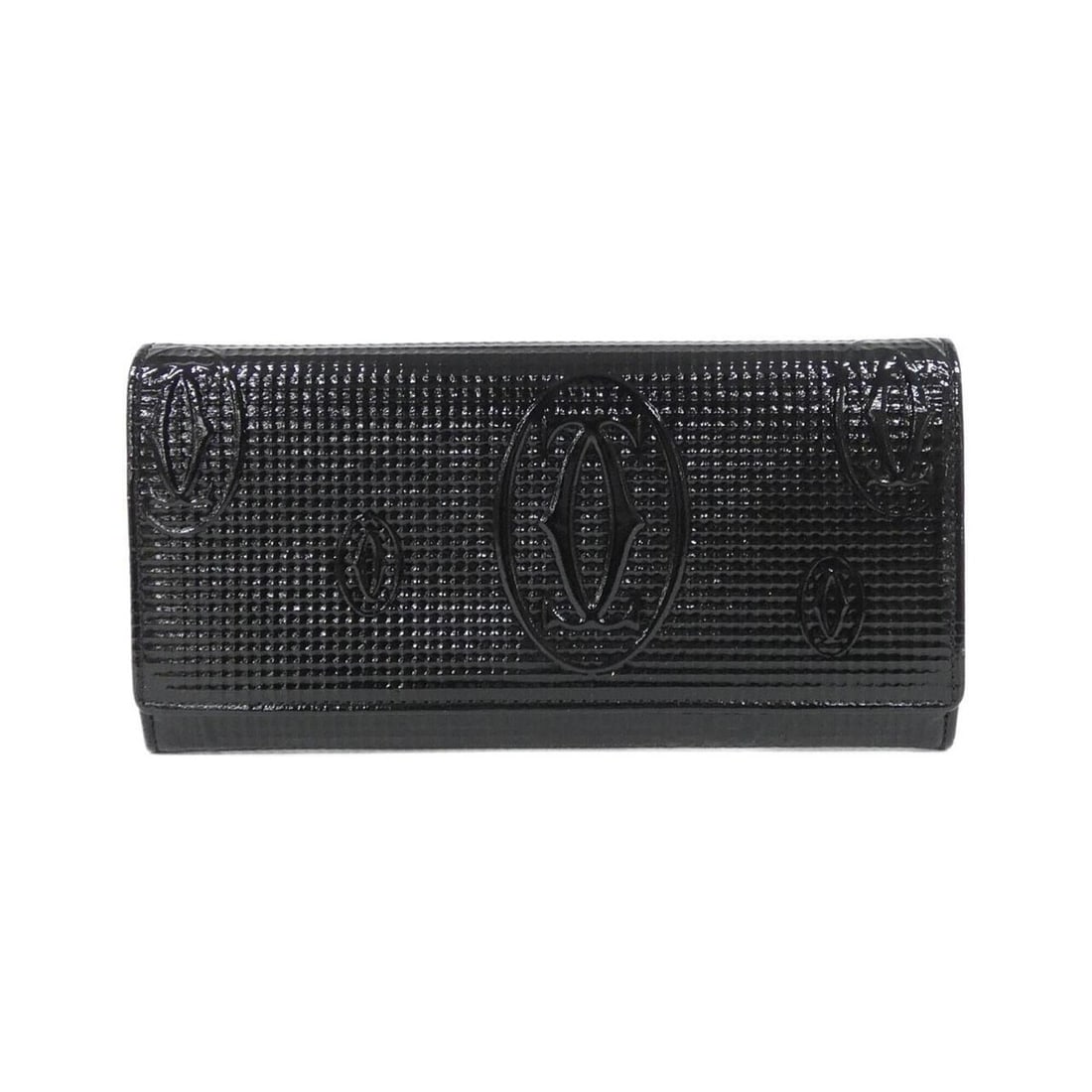 Cartier Happy Birthday L3000982 Wallet: --- Catalog ---Category: SizeSize (HxWxD): 9cm x 20cm x 2cm / 3.54'' x 7.87'' x 0.78''Category: DesignType: Long wallet (bi-fold)Color: BlackGender: Men,WomenMaterial: Leather Leather/Fur Type: