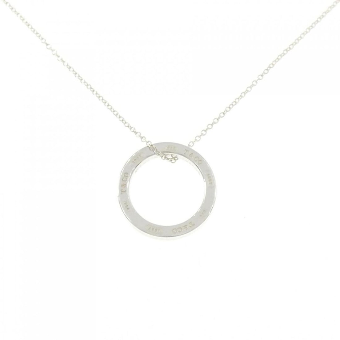 Tiffany & Co. 1837 Circle Medium Necklace: --- Catalog ---Category: SizePendant Size: 17.7mm x 17.7mm / 0.69'' x 0.69''Neck Circumference: 41 cm / 16.14''Category: DesignGender: WomenMaterial: Silver 925Pendant Type: PendantNecklace Type: