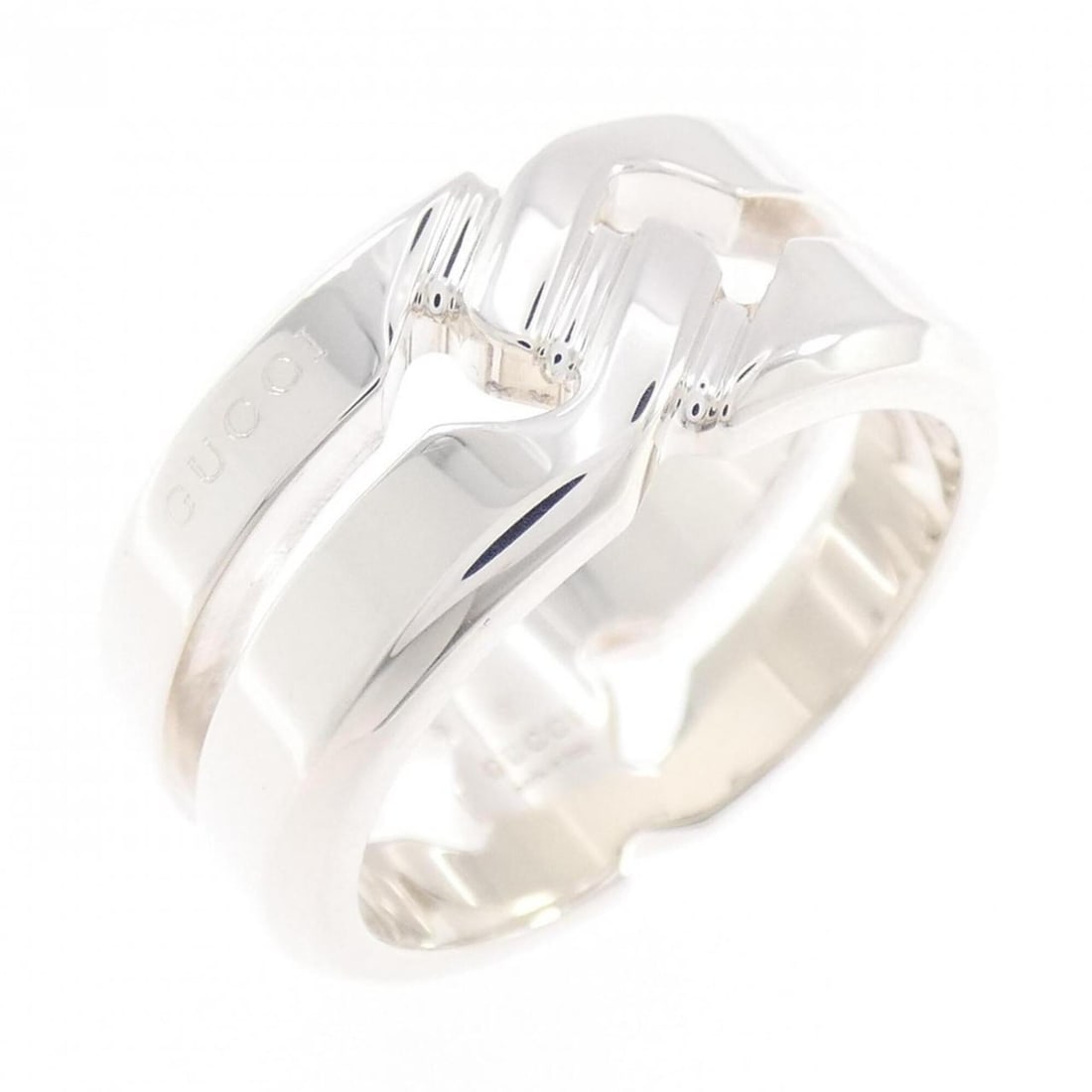 Gucci 925 Ring: --- Catalog ---Category: SizeJP Size: 16.5US Size: 8Category: DesignType: Band ringGender: WomenMaterial: Silver 925Category: GeneralBrand: Gucci--- Item List ---Section: ConditionRanking: Rank A