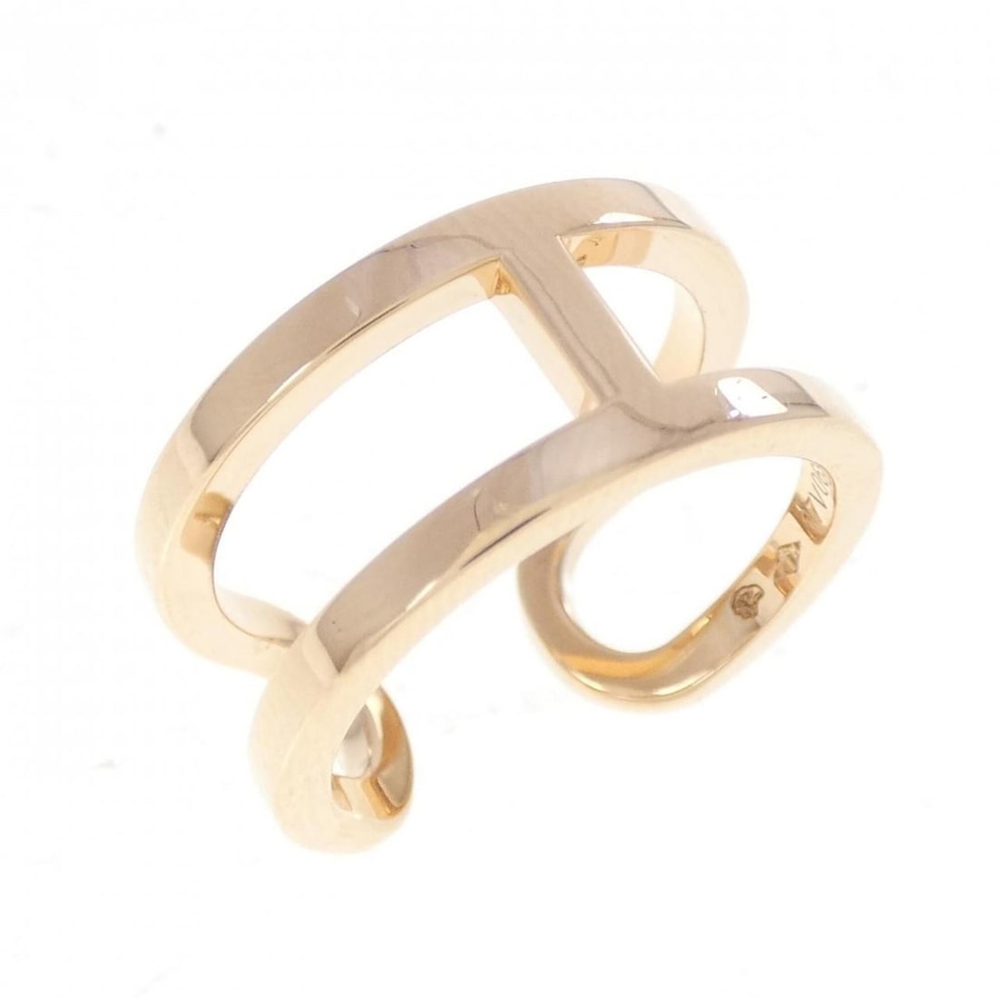 Hermes Hermès Ever Chaine d'Ancre Ring: --- Catalog ---Category: SizeUS Size: 5.5Brand Size: 50Category: DesignType: Band ringColor: Pink goldGender: WomenMaterial: Pink gold (18K)Category: GeneralBrand: Hermes--- Item List ---Section: