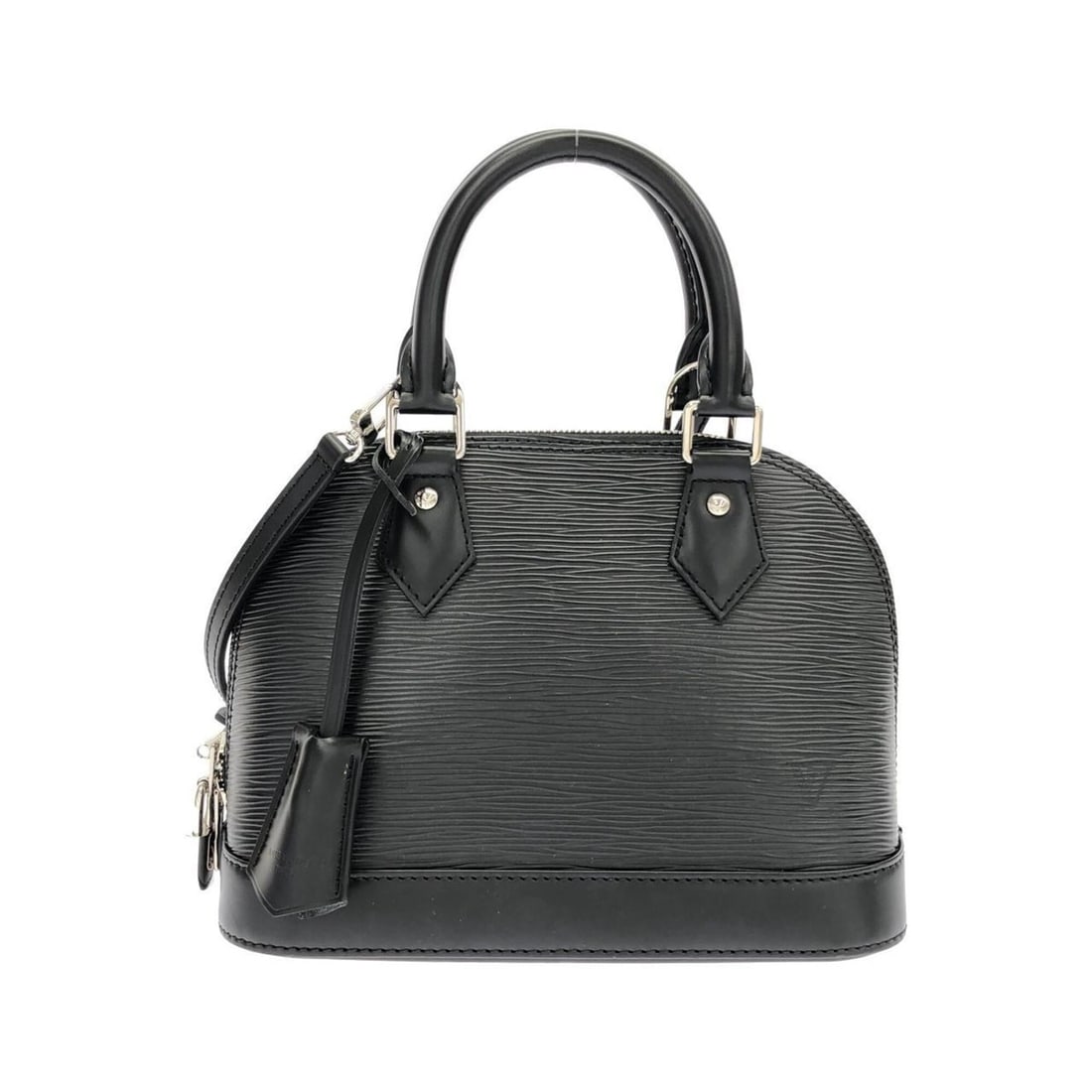 Louis Vuitton Epi Alma BB M24645 Handbag: --- Catalog ---Category: SizeSize (HxWxD): 17cm x 23cm x 11cm / 6.69'' x 9.05'' x 4.33''Category: DesignType: HandbagColor: BlackGender: Women,MenMaterial: Leather Leather/Fur Type: CalfskinCategory: