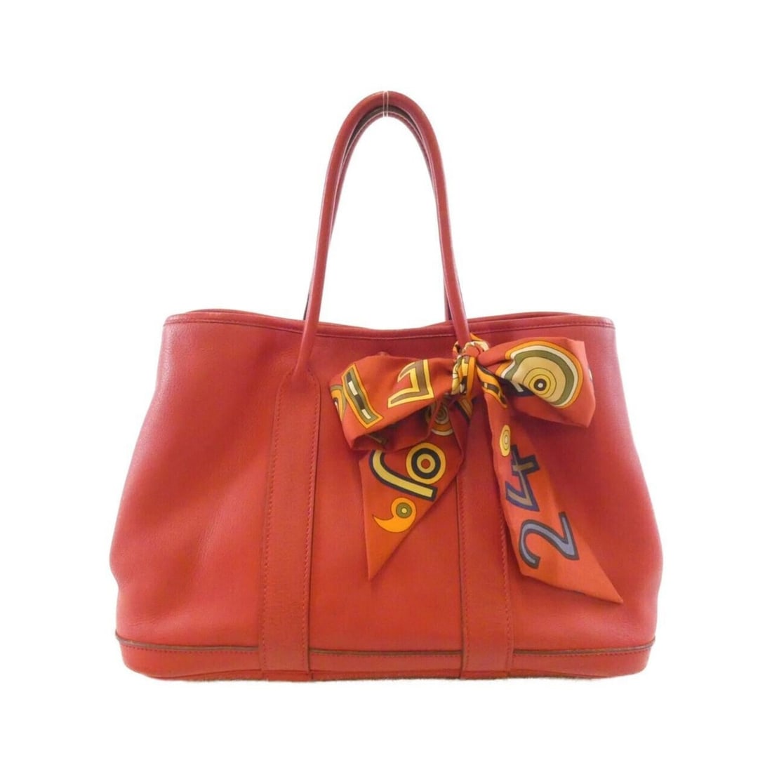 Hermes Garden Twilly 30cm 049236CK Handbag: --- Catalog ---Category: SizeSize (HxWxD): 21cm x 30cm x 14cm / 8.26'' x 11.81'' x 5.51''Category: DesignType: HandbagColor: Red colorGender: WomenMaterial: Swift leather , Silk Category: GeneralMPN: