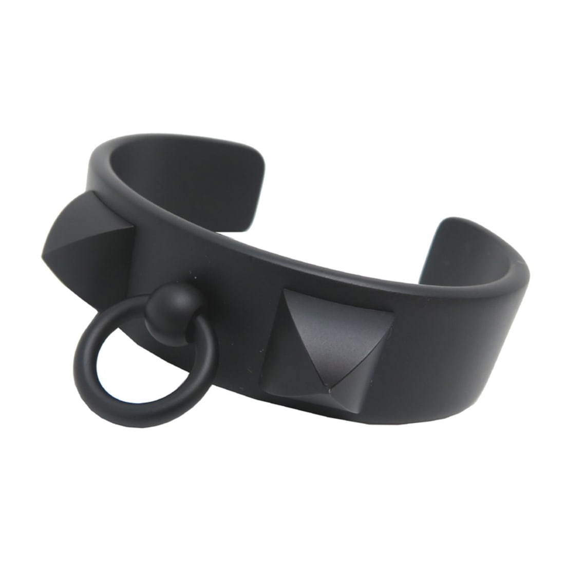 Hermes Medor Bracelet #T2 (Inner Diameter: 53mm) Women's/Men's Sunset Aluminum Black (1 of 17)