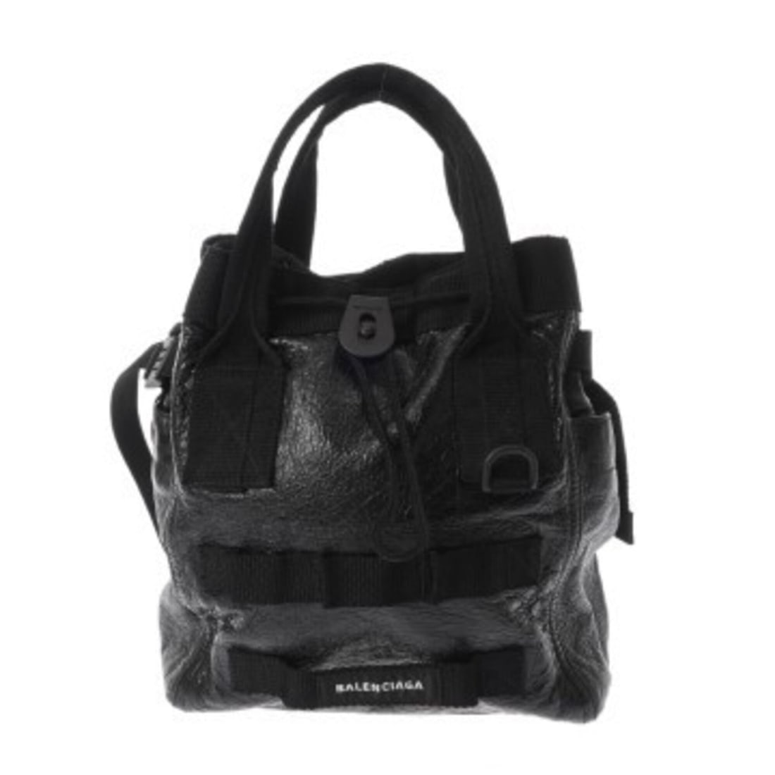 BALENCIAGA Balenciaga Army Tote S Black 644209 Women's Leather Bag AB Rank Used Ginzo: --- Catalog ---Category: SizeSize (HxWxD): 28cm x 24cm x 10cm / 11.02'' x 9.44'' x 3.93''Category: DesignType: Tote bagColor: BlackGender: WomenMaterial: Leather Category: GeneralMPN: 644209Brand: Bal