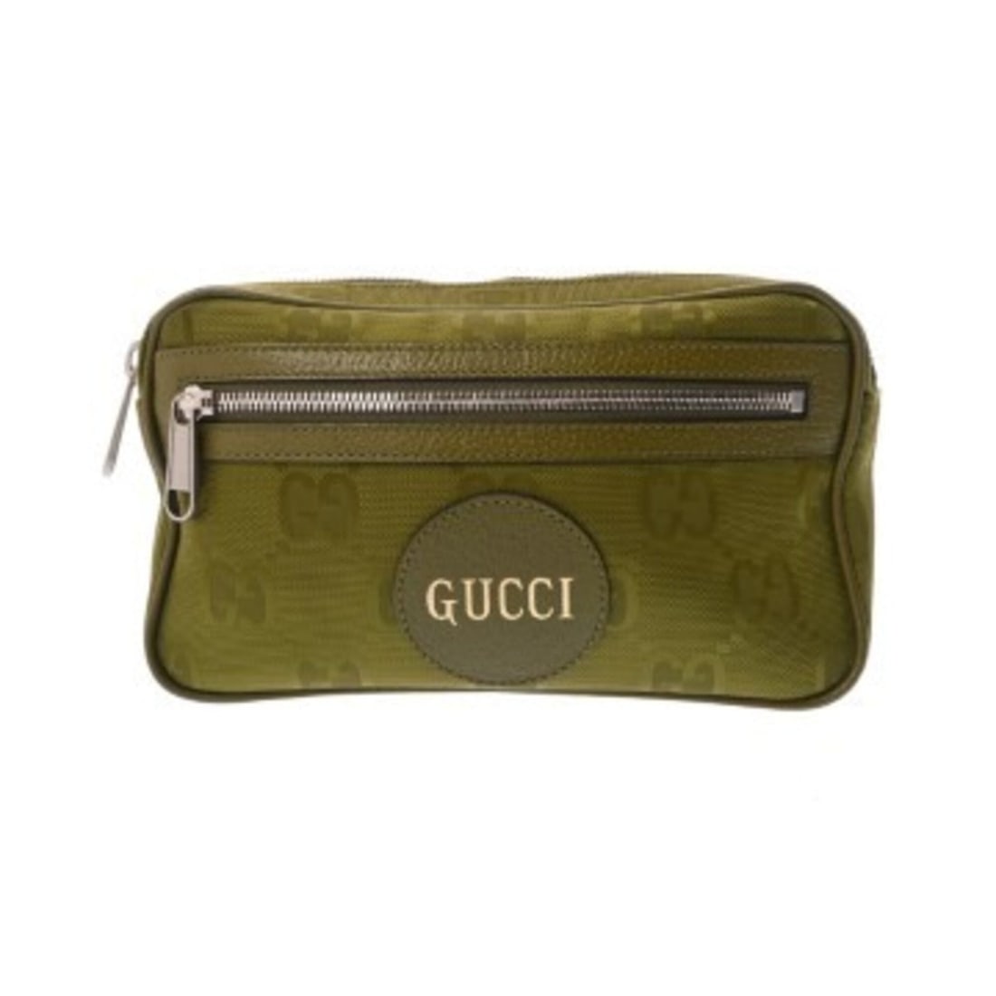 GUCCI Ob the Grid Belt Bag, Green, 631341, Women's, GG Nylon Leather Body AB Rank, Used, Ginzo: --- Catalog ---Category: SizeSize (HxWxD): 13.5cm x 24cm x 5cm / 5.31'' x 9.44'' x 1.96''Category: DesignType: Sling bagColor: Beige, Brown, GreenGender: WomenMaterial: Nylon , Leather Category: Gener